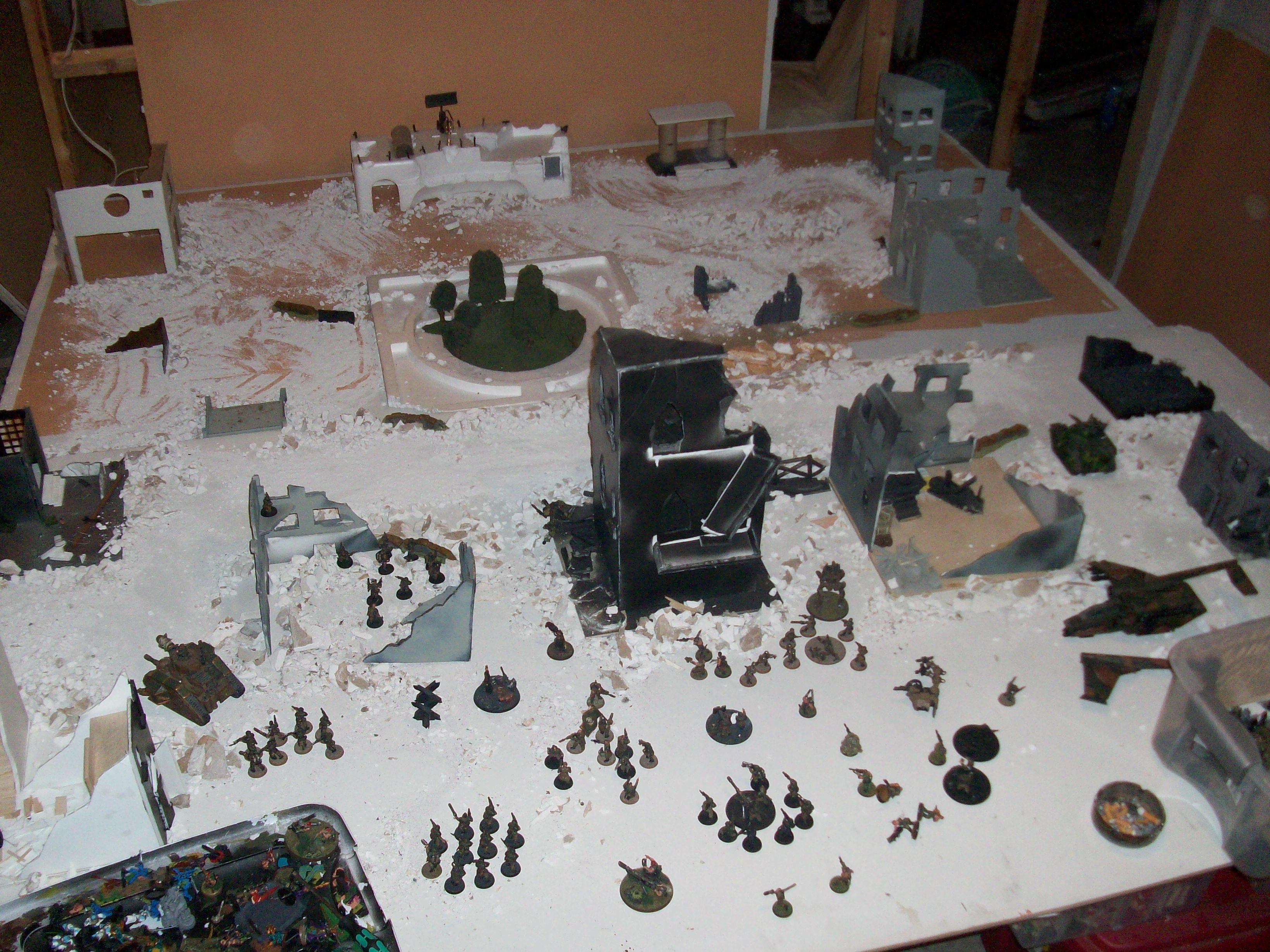 Gametable, Terrain, New 8' by 8' table