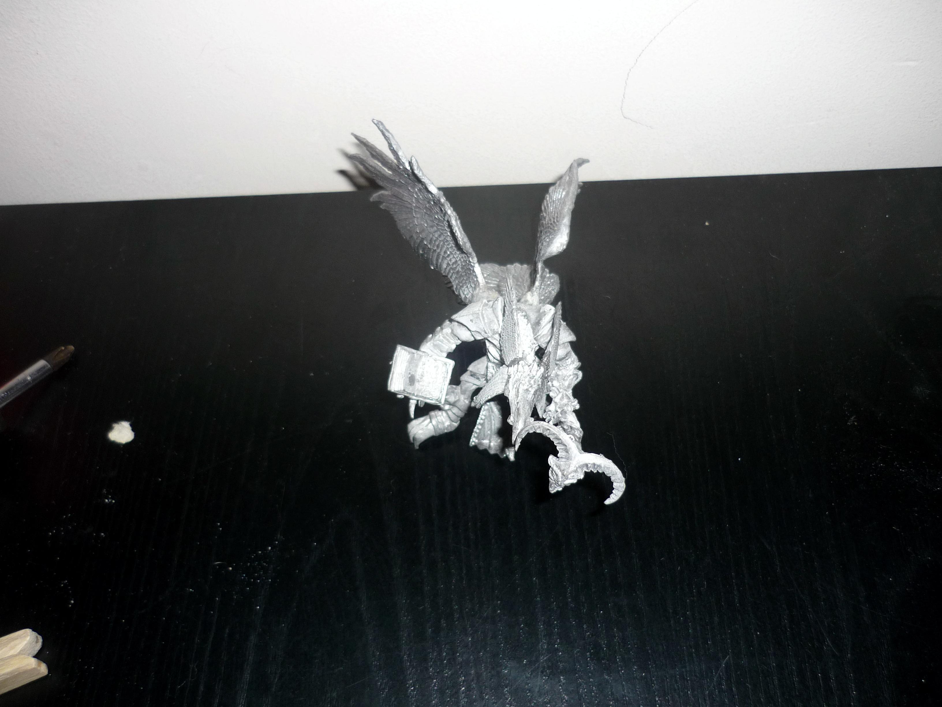 Chaos Daemons, Conversion, Daemons, Diorama, Lord Of Change, Tzeentzch, Warhammer Fantasy