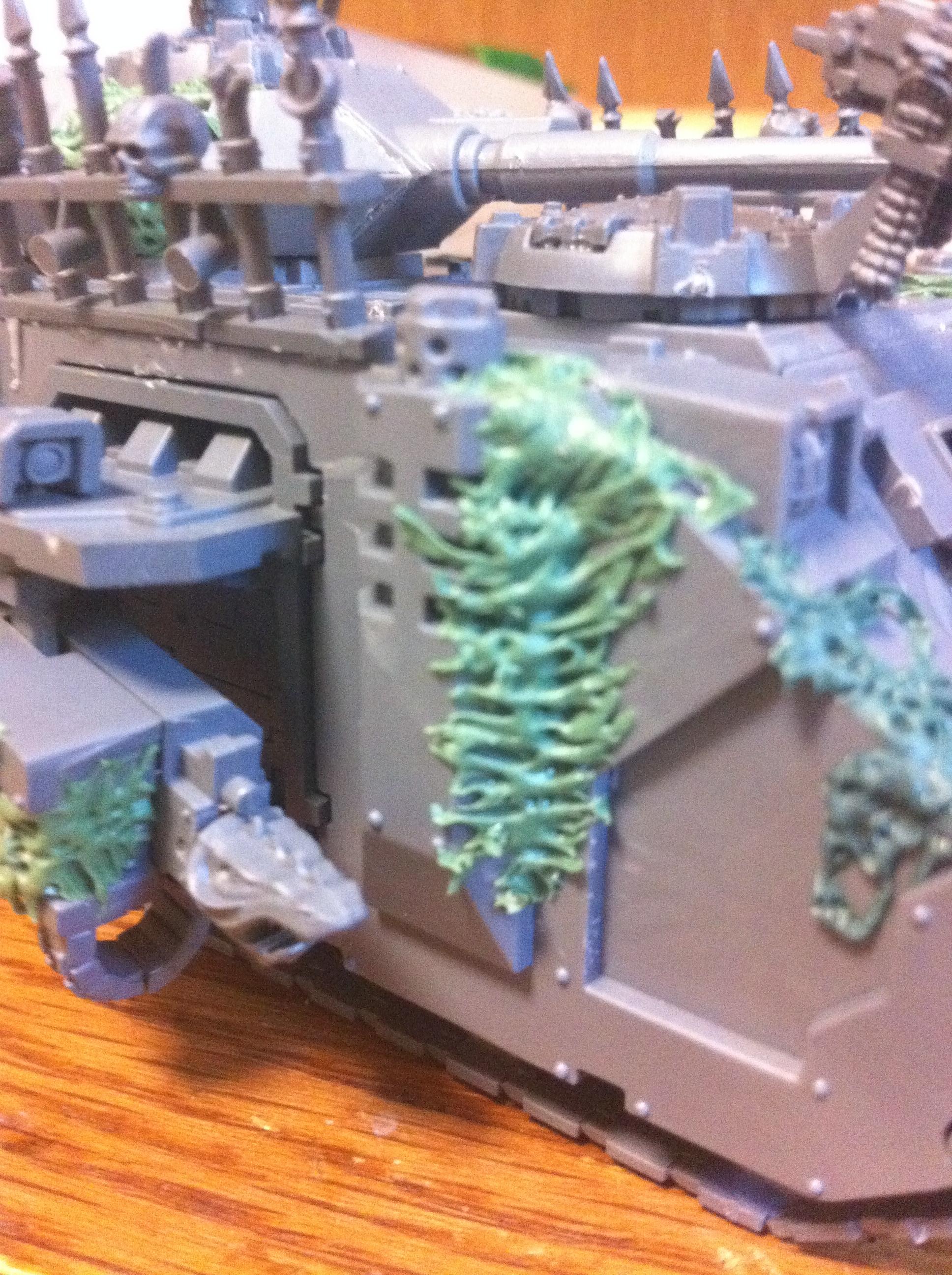 Chaos Space Marines, Conversion, Greenstuff, Vehicle, Warhammer 40,000