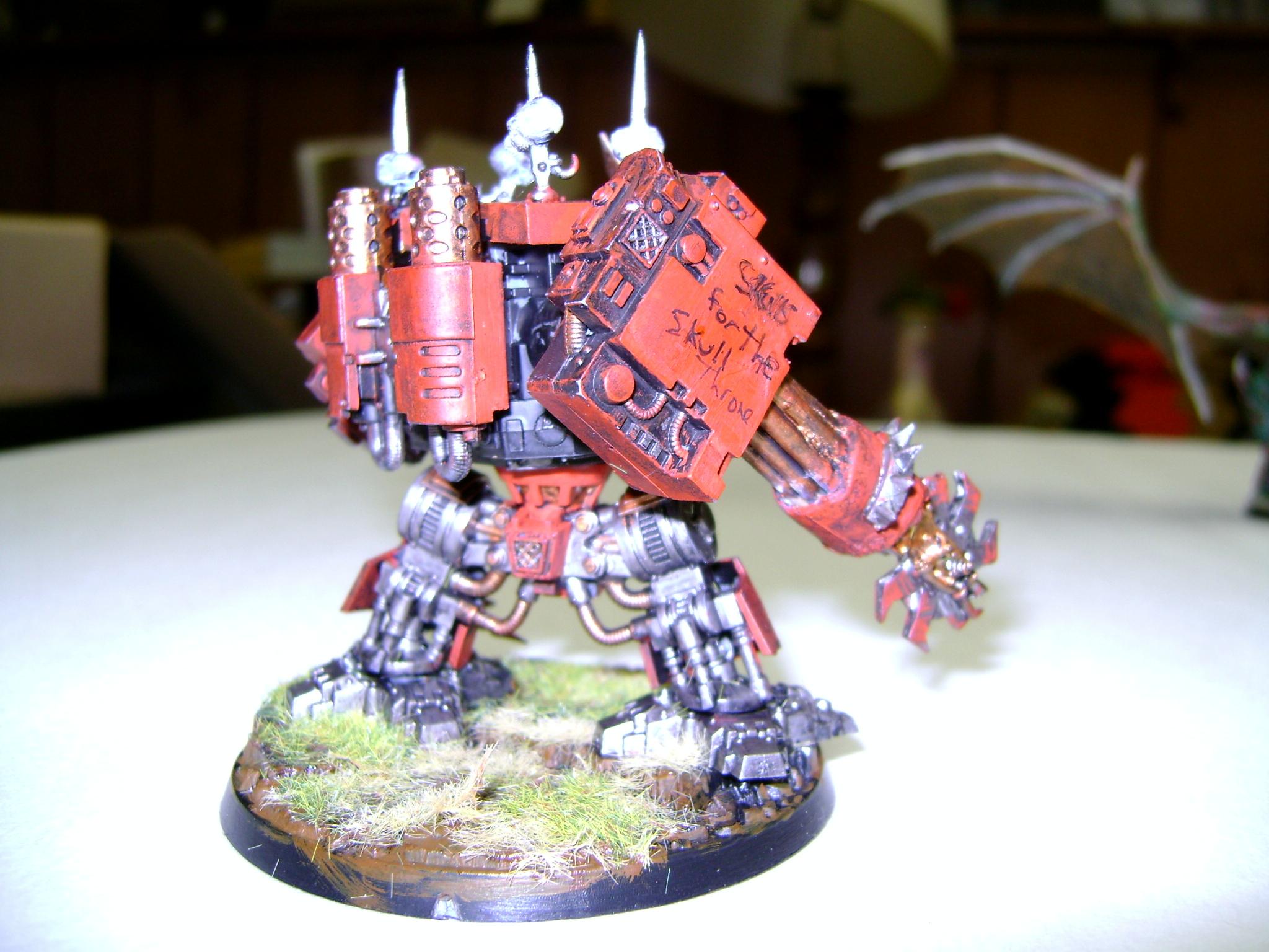 Chaos, Chaos Space Marines, Dreadnought, Khorne