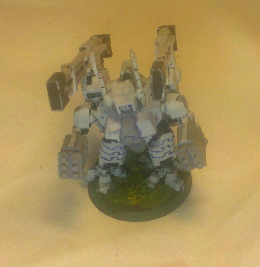 Bork'an, Snow, Tau, Broadside WIP