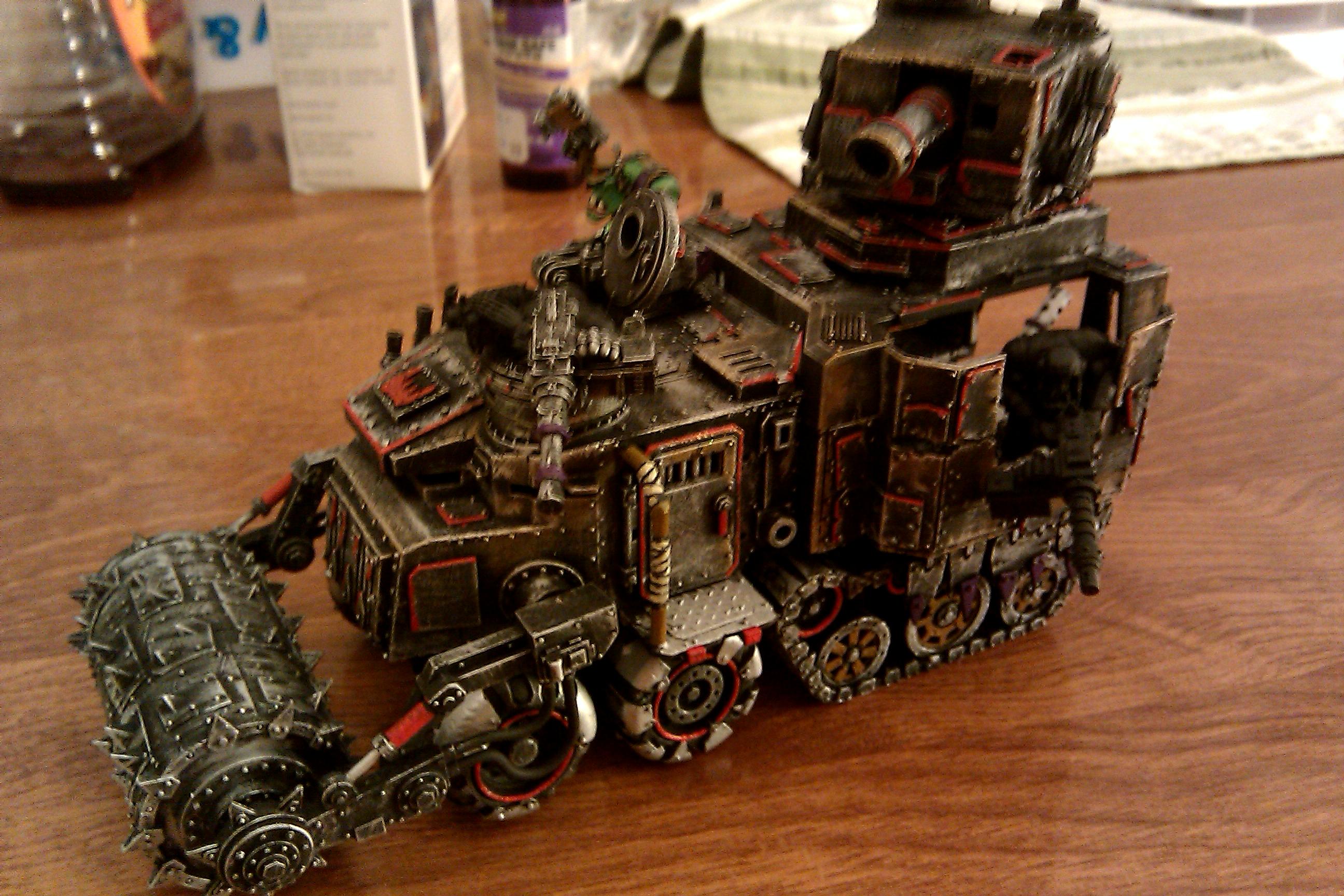 Battlewagon, Deffrolla, Orks, Warhammer 40,000
