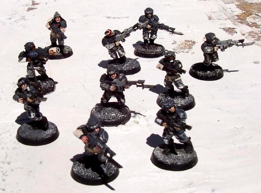 Escouade, Fantassins, Troupe, Warhammer 40,000