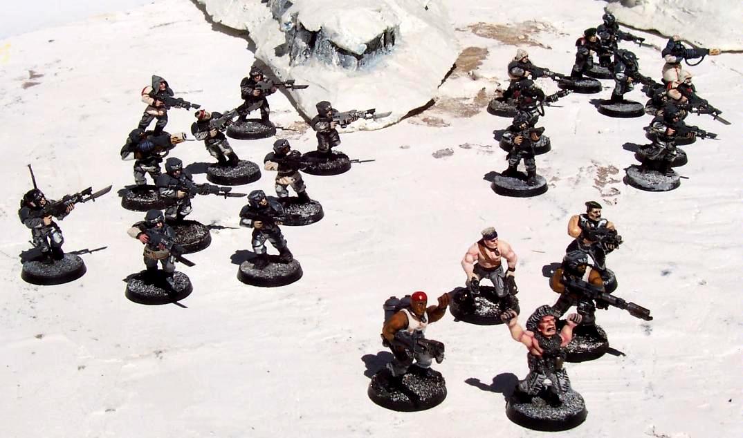 Escouade, Fantassins, Troupe, Warhammer 40,000