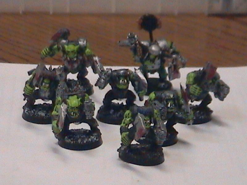 Orks, My old Allies Commander Grim Tooth an Boyz