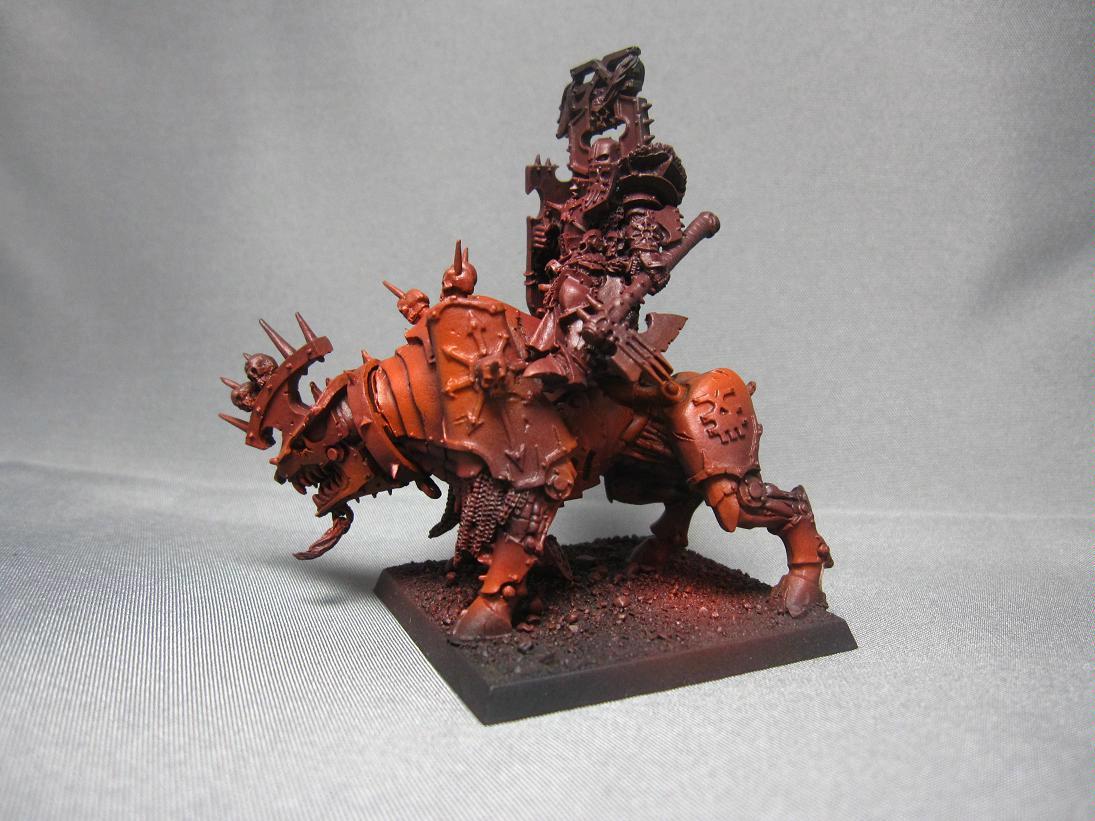 Chaos, Juggernaut, Khorne, Lord, Warhammer Fantasy, Work In Progress