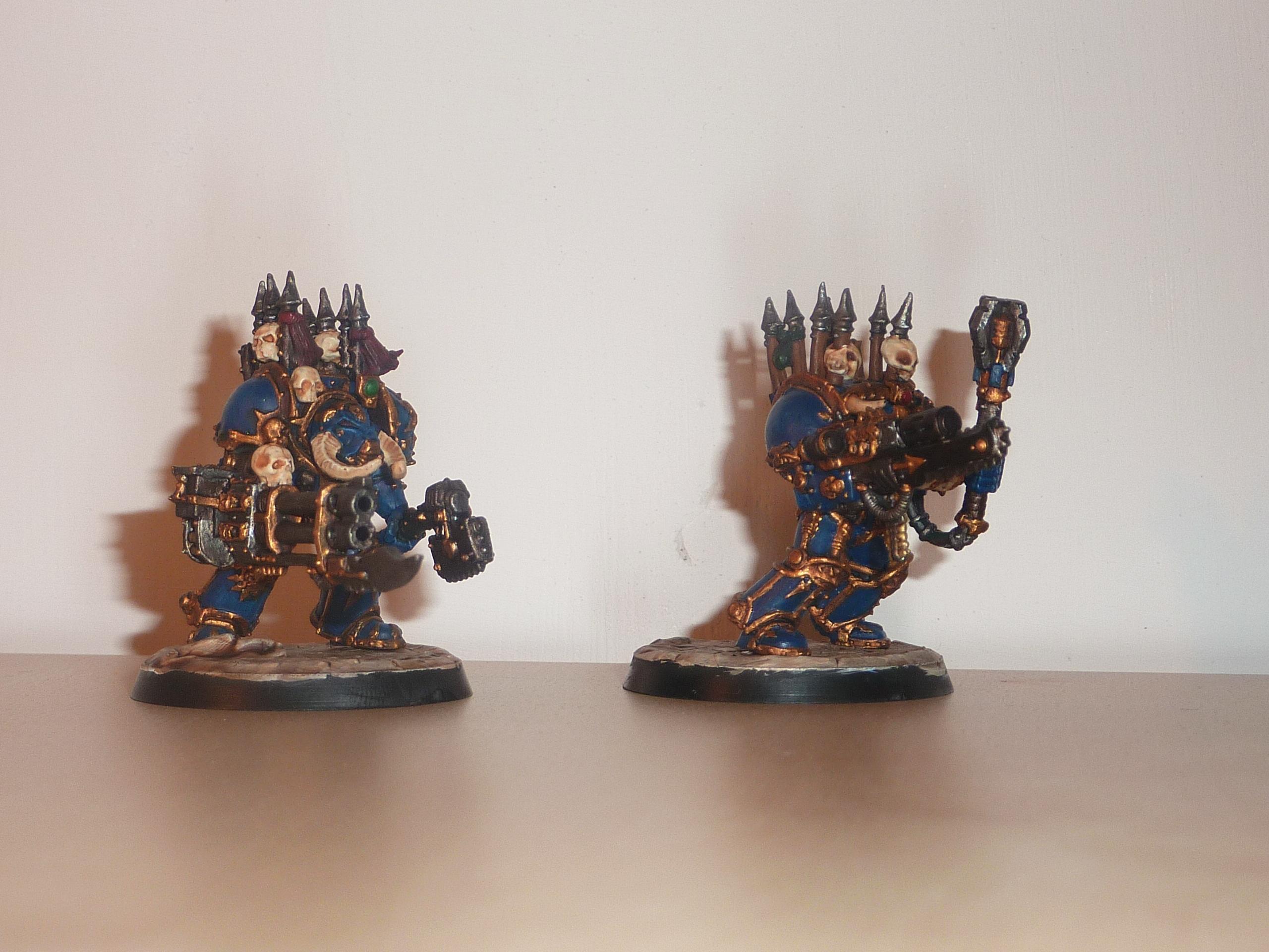 Chaos, Chaos Space Marines, Chaos Terminators, Cracked Earth, Night Lords, Terminator Armor, Warhammer 40,000