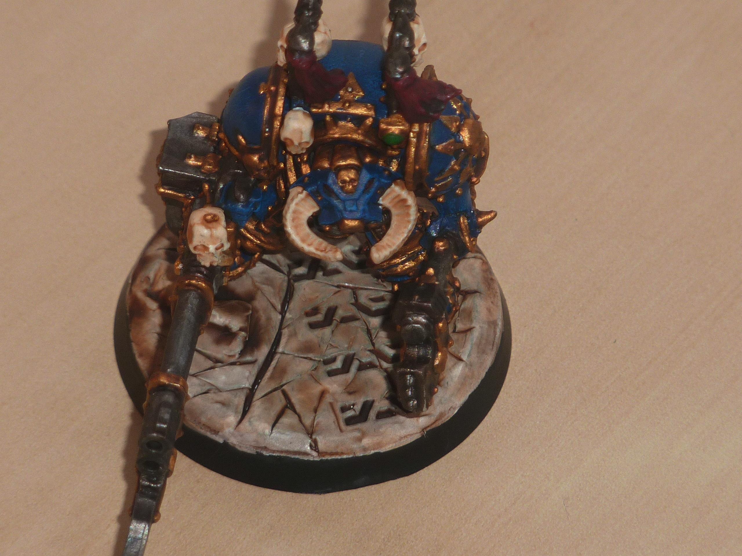 Chaos, Chaos Space Marines, Chaos Terminators, Cracked Earth, Night Lords, Terminator Armor, Warhammer 40,000