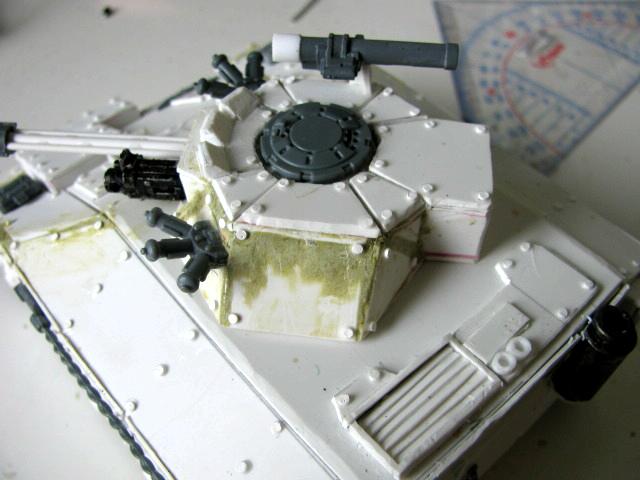 3rd, Belgium, Camouflage, Chimera, Conversion, Darkon, Imperial Guard, Plasticard, Schratchbuilt, Tank, Veteran, Warhammer 40,000, Work In Progress