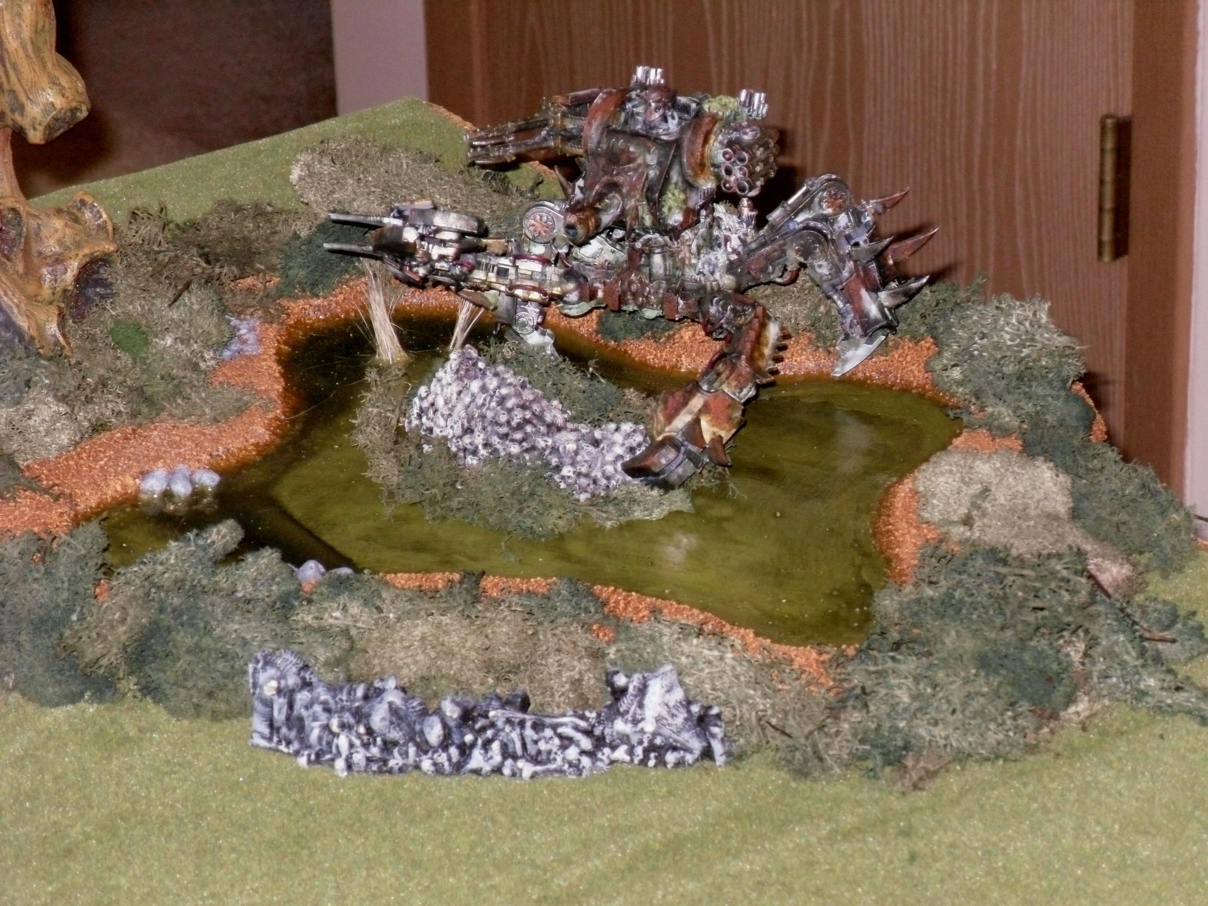Chaos, Defiler, Forge World, Nurgle, Painted, Plague, Rhino, Terminator Armor, Vindicator