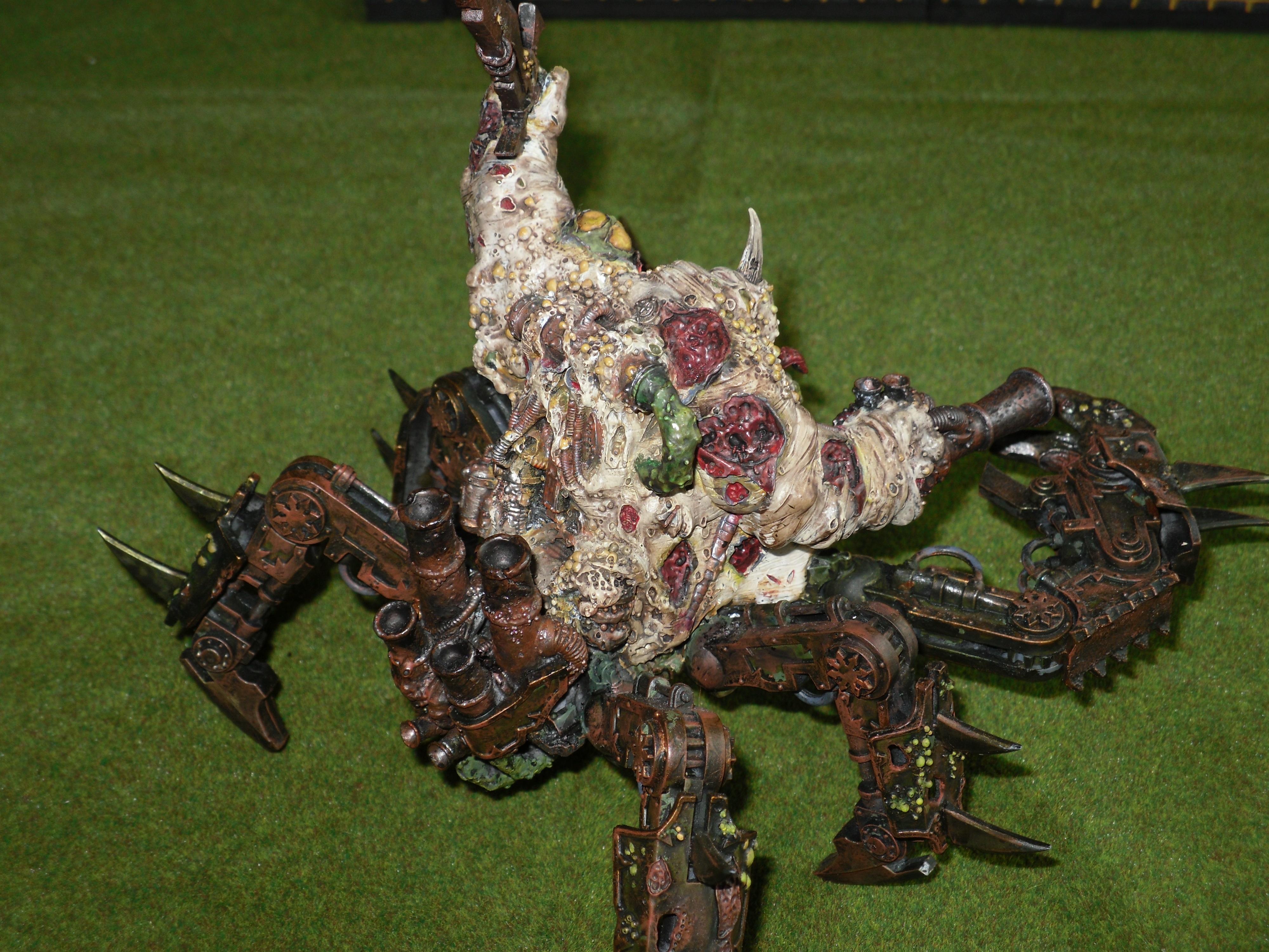 Chaos, Defiler, Forge World, Nurgle, Painted, Plague, Rhino, Terminator Armor, Vindicator