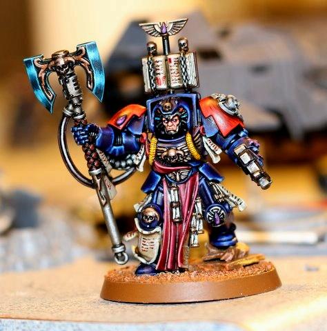 Blood Angels, Librarian, Space Marines, Warhammer 40,000