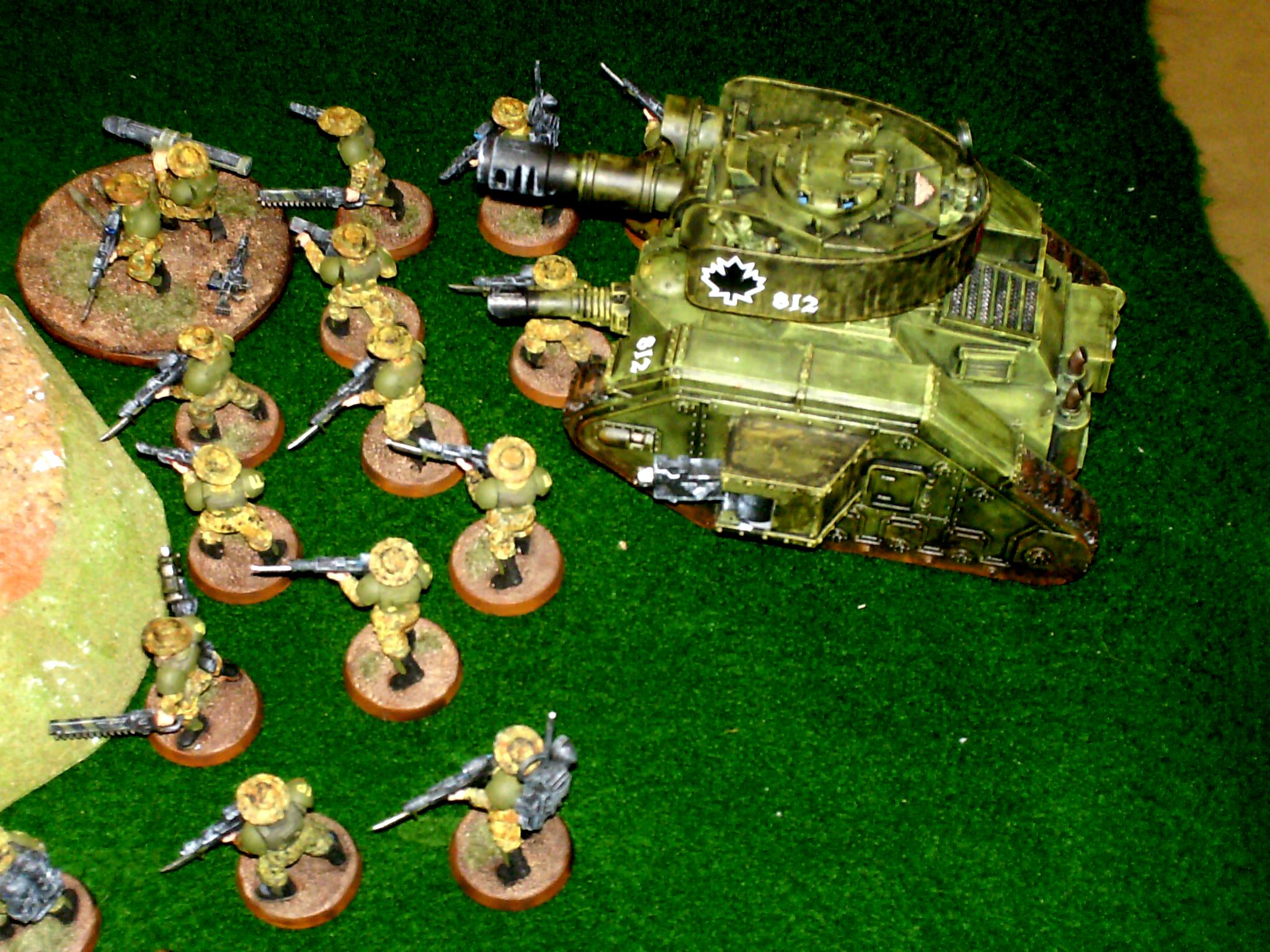 Imperial Guard, Leman Russ, Shock Troopers