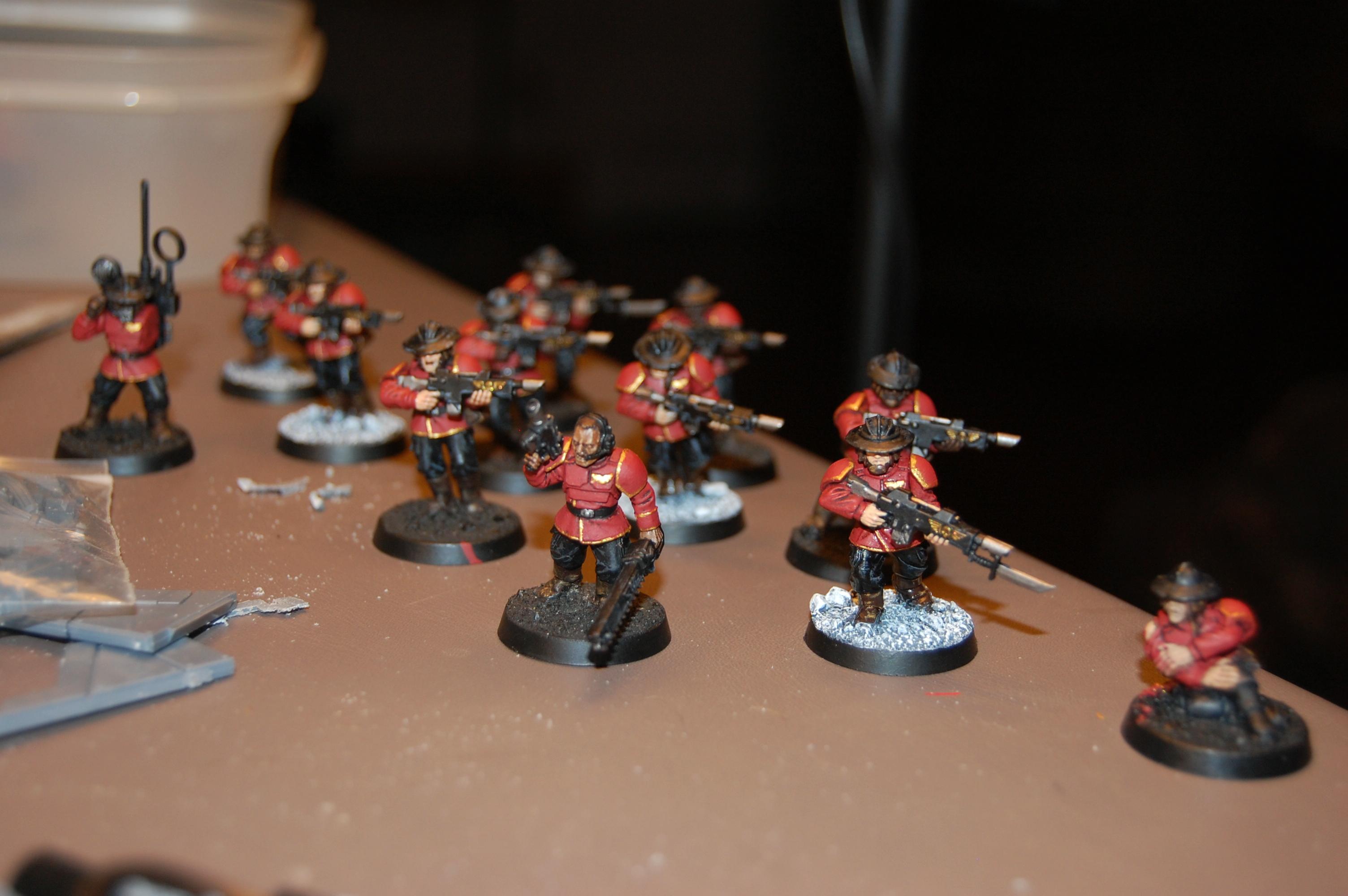 Cadians, Imperial Guard, Mounties, Rcmp, Warhammer 40,000