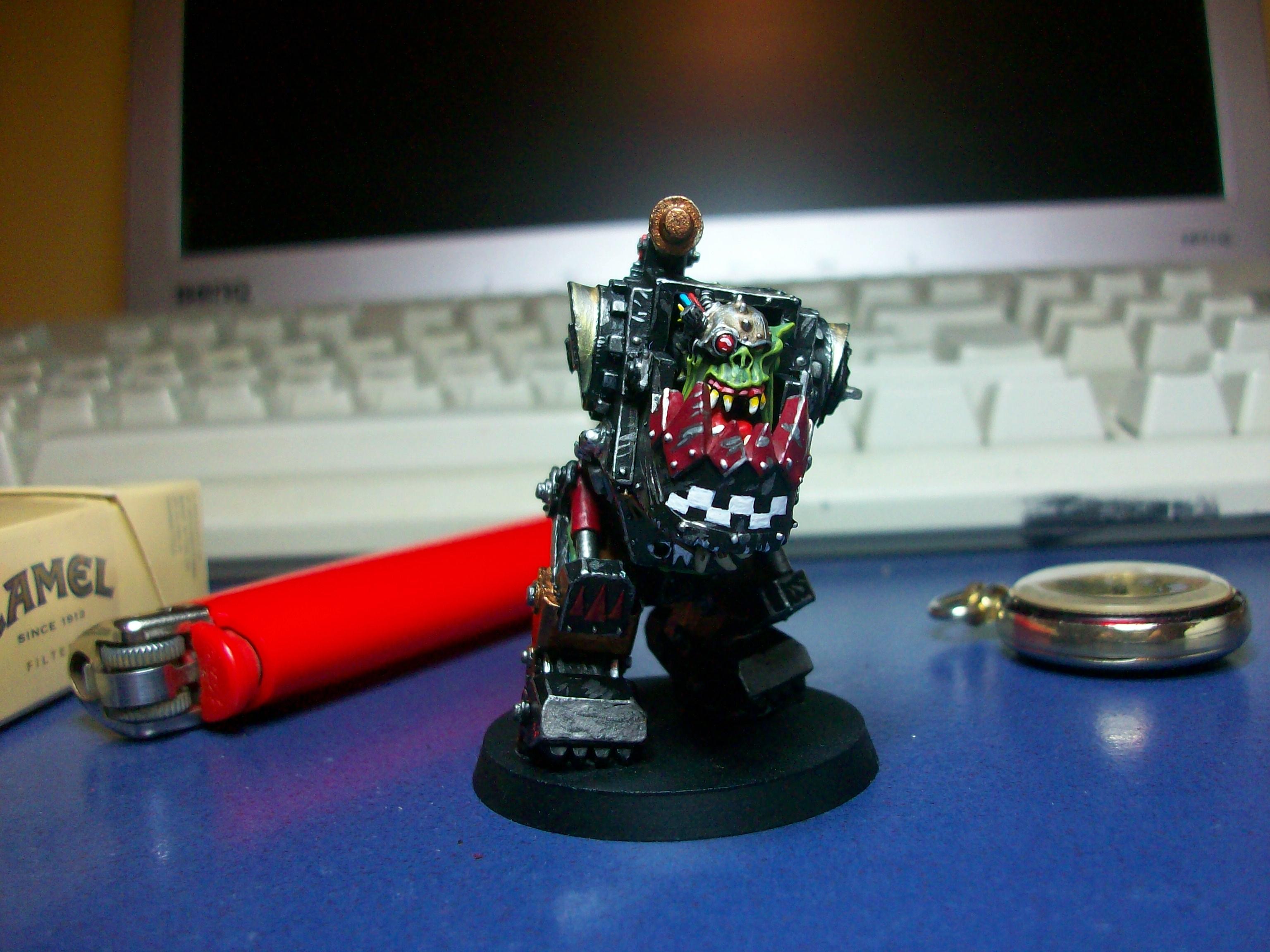 Ork Mega Nob, Ork Warlord Ghazghkull Thraka, Orks, Warboss, Warhammer 40,000