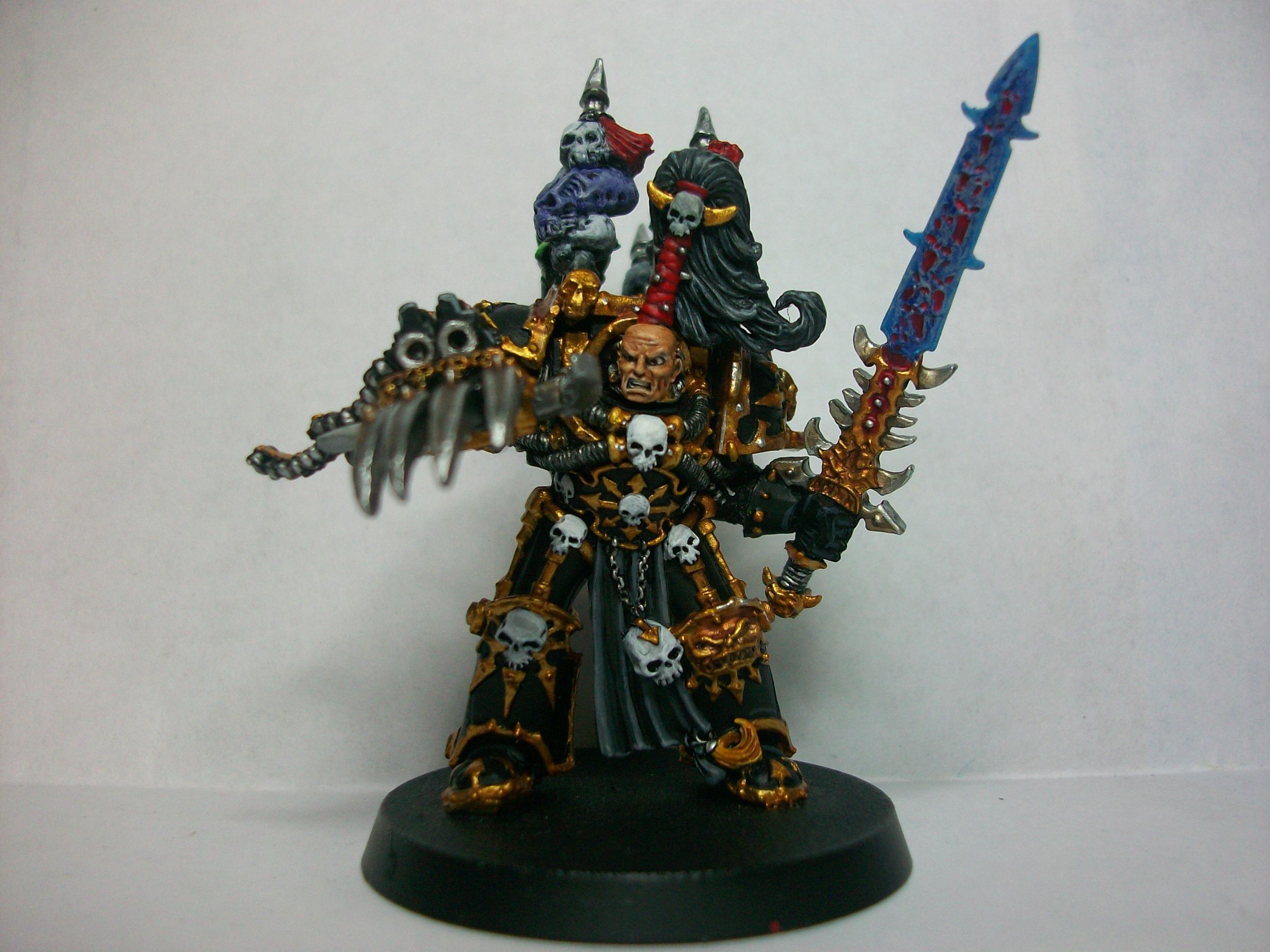 Abaddon, Black Legion, Chaos Space Marines, Terminator Armor, Warhammer 40,000