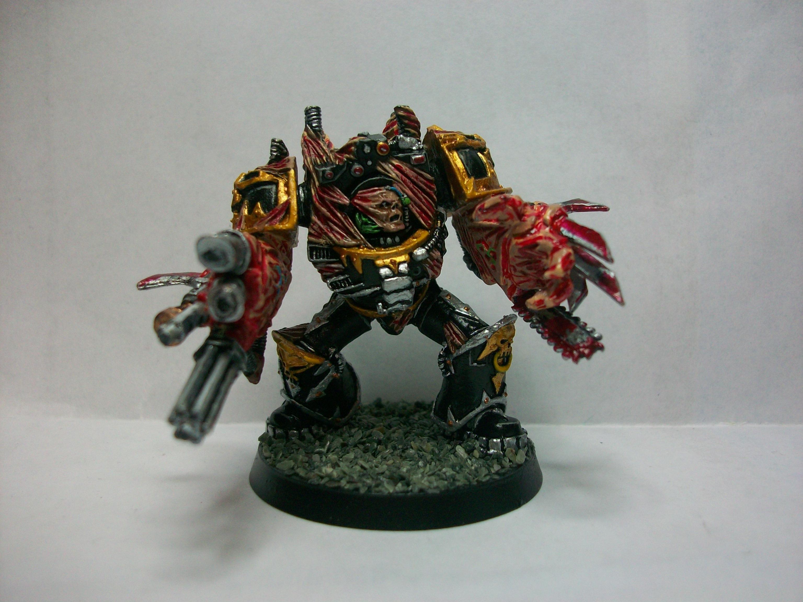 Black Legion, Chaos Space Marines, Obliterators, Terminator Armor, Warhammer 40,000