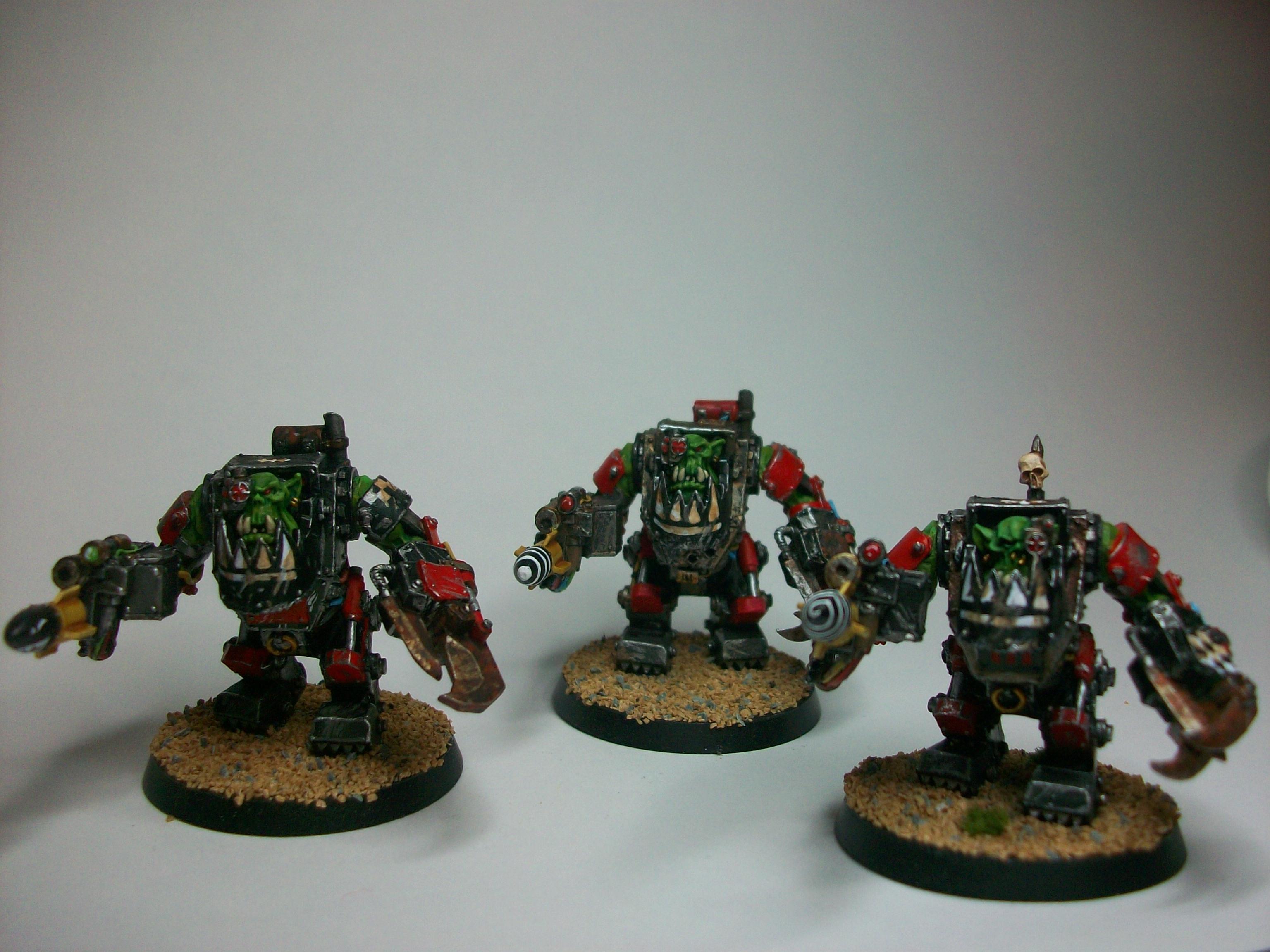 Ork In Mega Armour, Ork Mega Nob, Orks, Warhammer 40,000