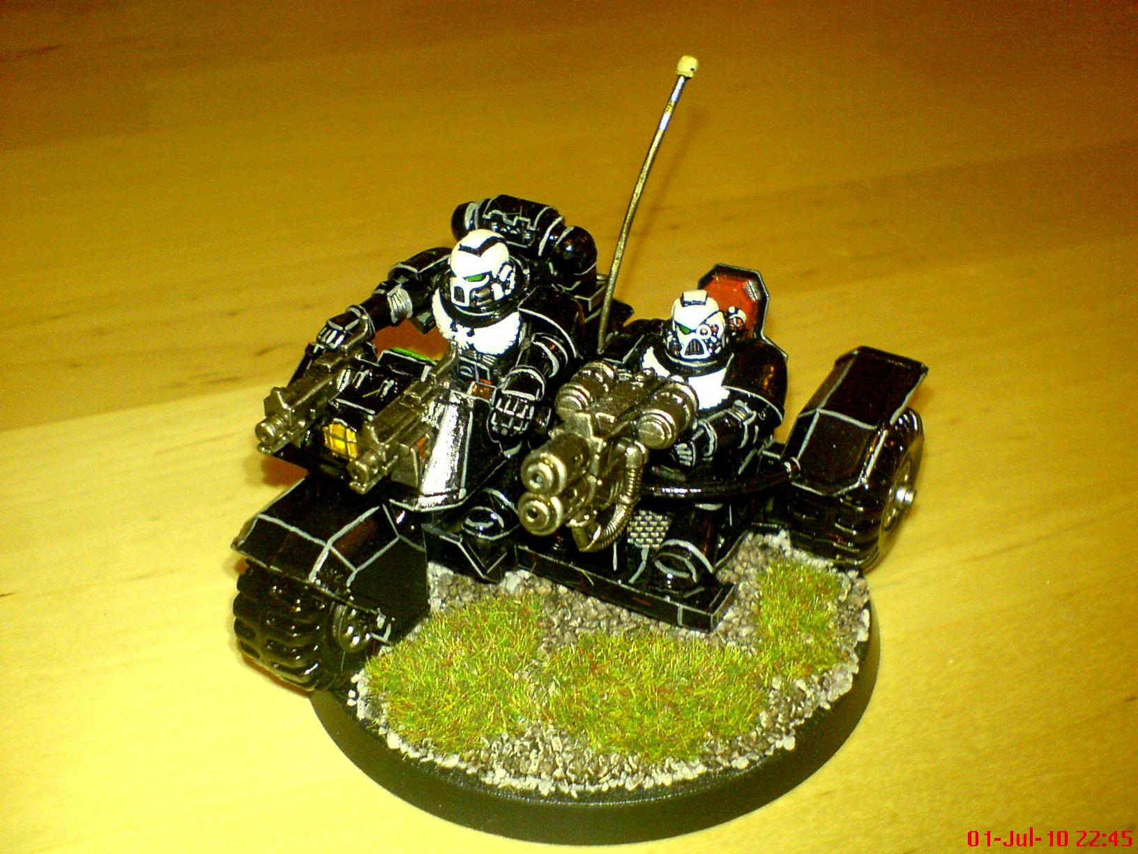 Attack Bike, Bike, Dead Suns, Multi-melta, Space Marines, Warhammer 40,000