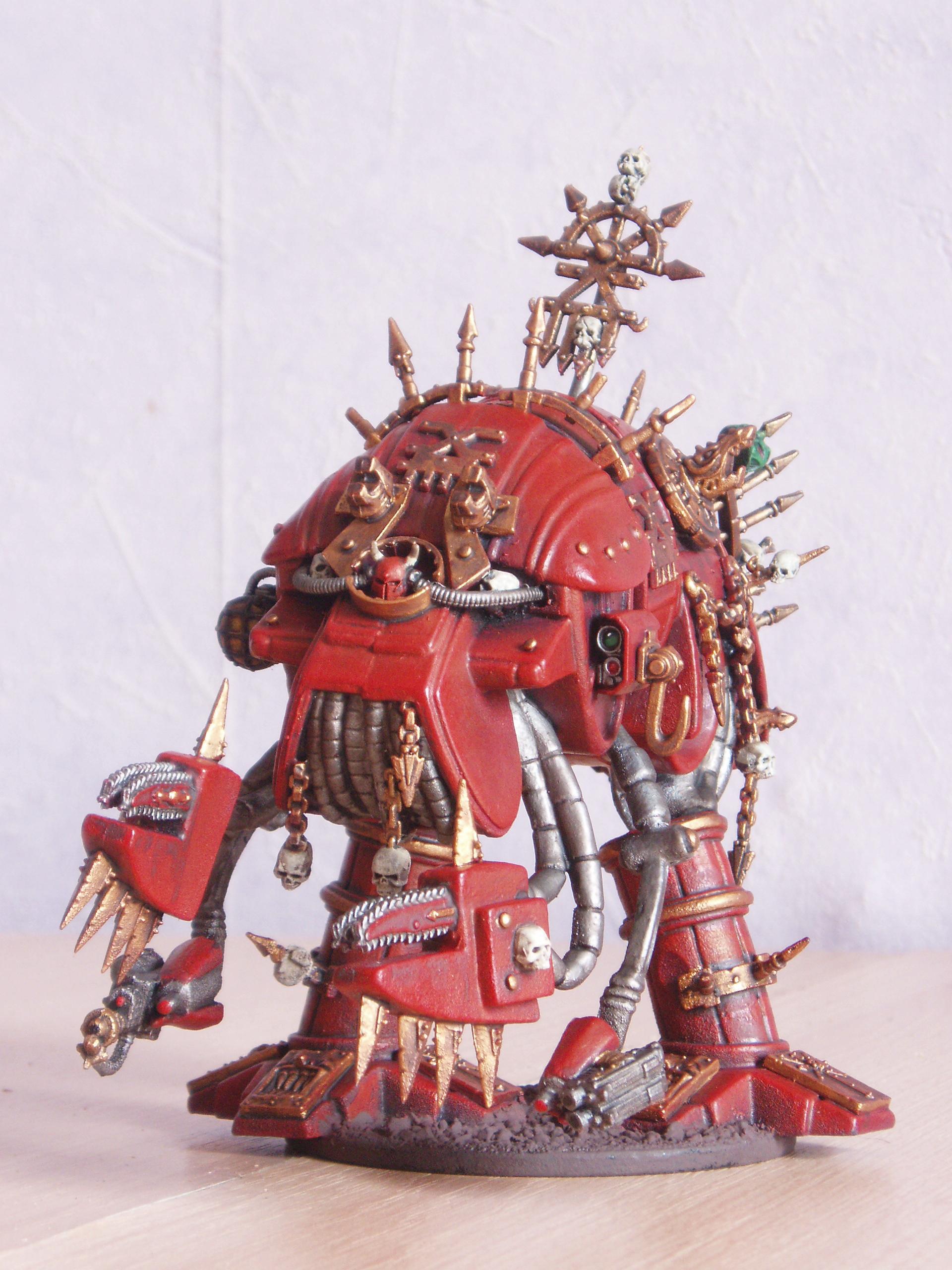 Chaos, Conversion, Daemons, Dreadnought, Droid, Engine, Khorne, Red, Star Wars