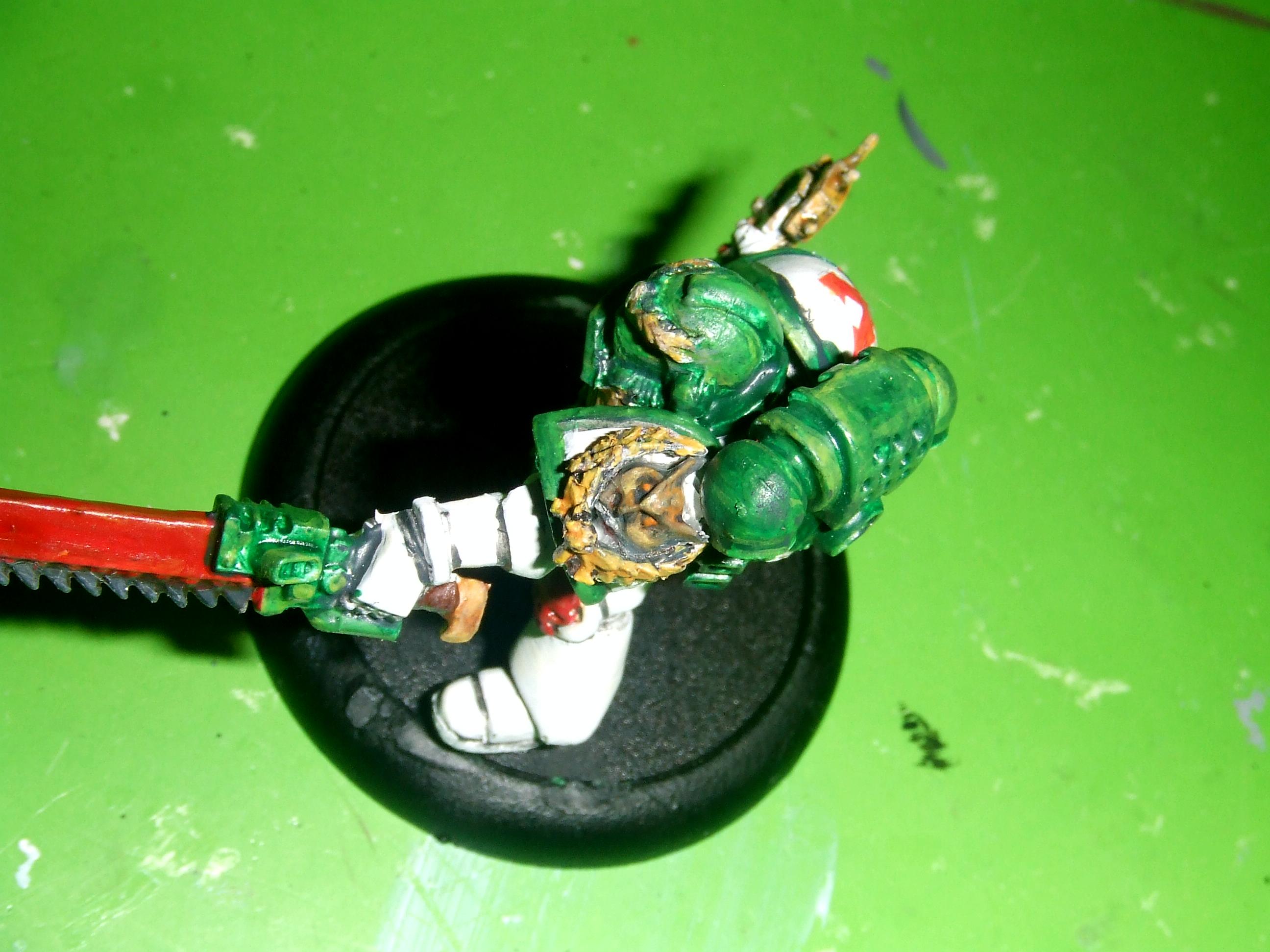 Space Marines, Pad Resculpt top view 1
