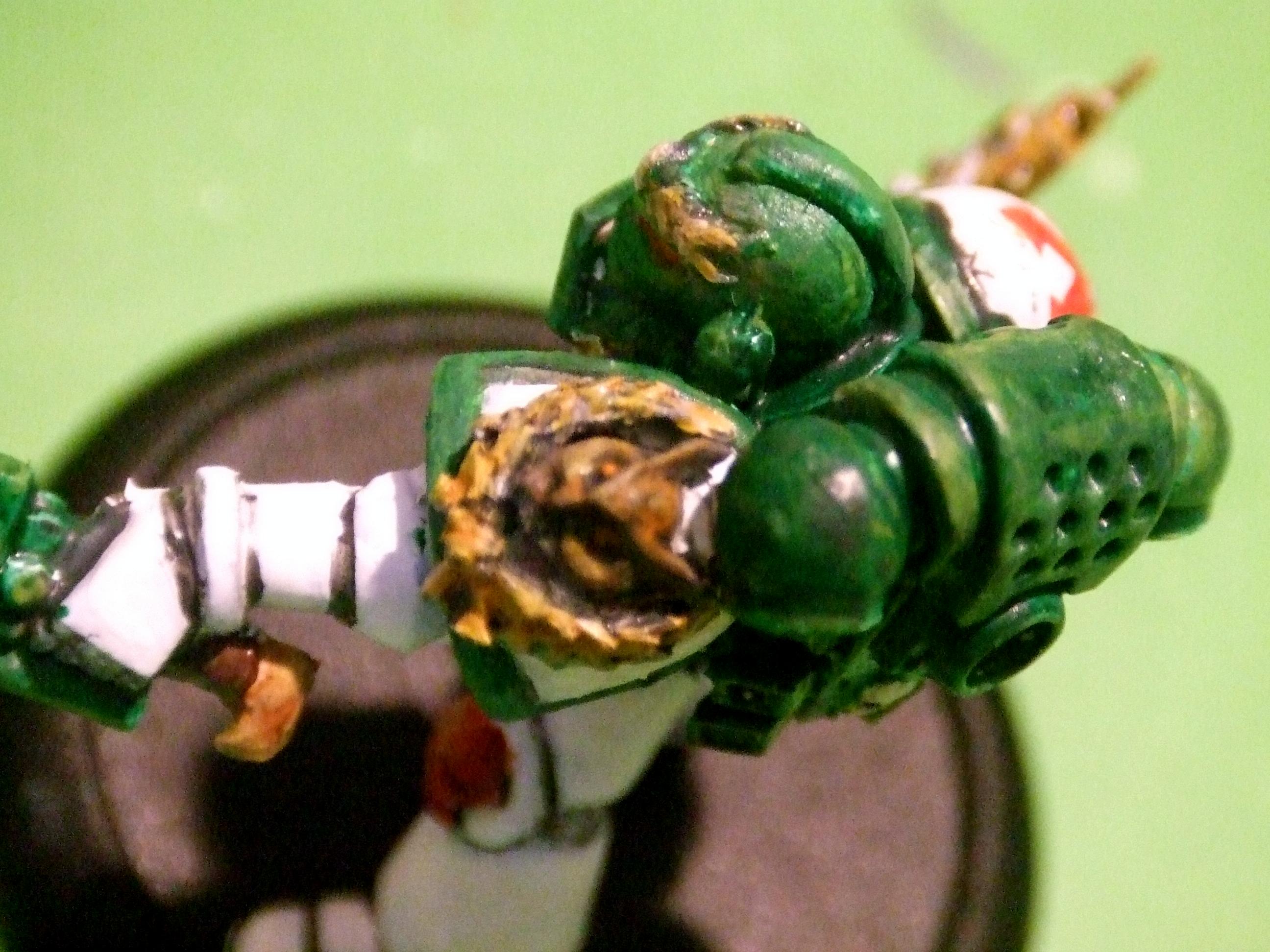 Space Marines, Pad Resculpt top view 4