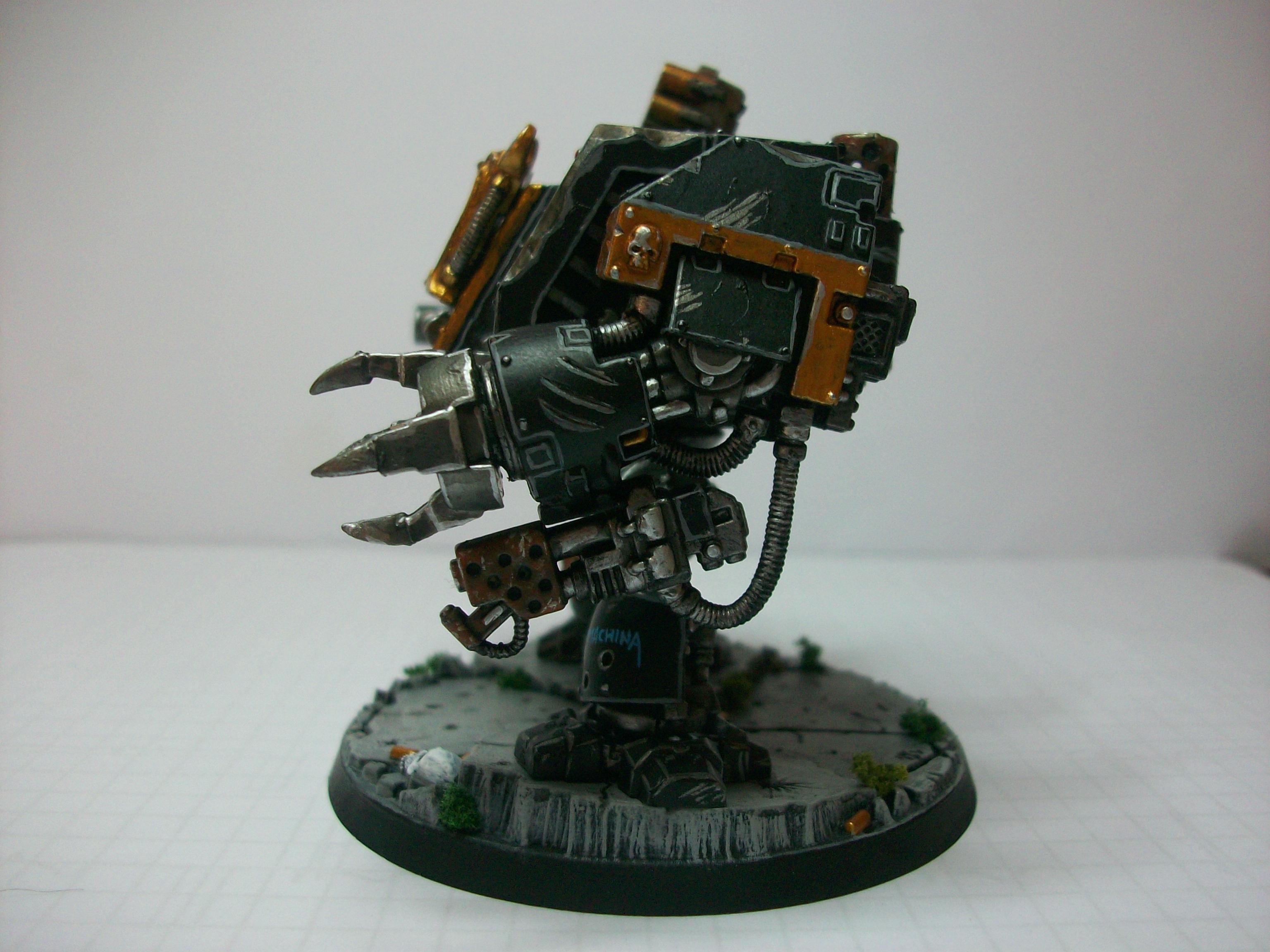Amurael Dreadnought Chaos, Black Legion, Chaos Space Marines, Conversion, Dreadnought, Warhammer 40,000