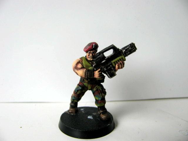 3rd, Belgium, Camouflage, Conversion, Darkon, Imperial Guard, Meltagun, Special Weapon, Veteran, Warhammer 40,000, Work In Progress