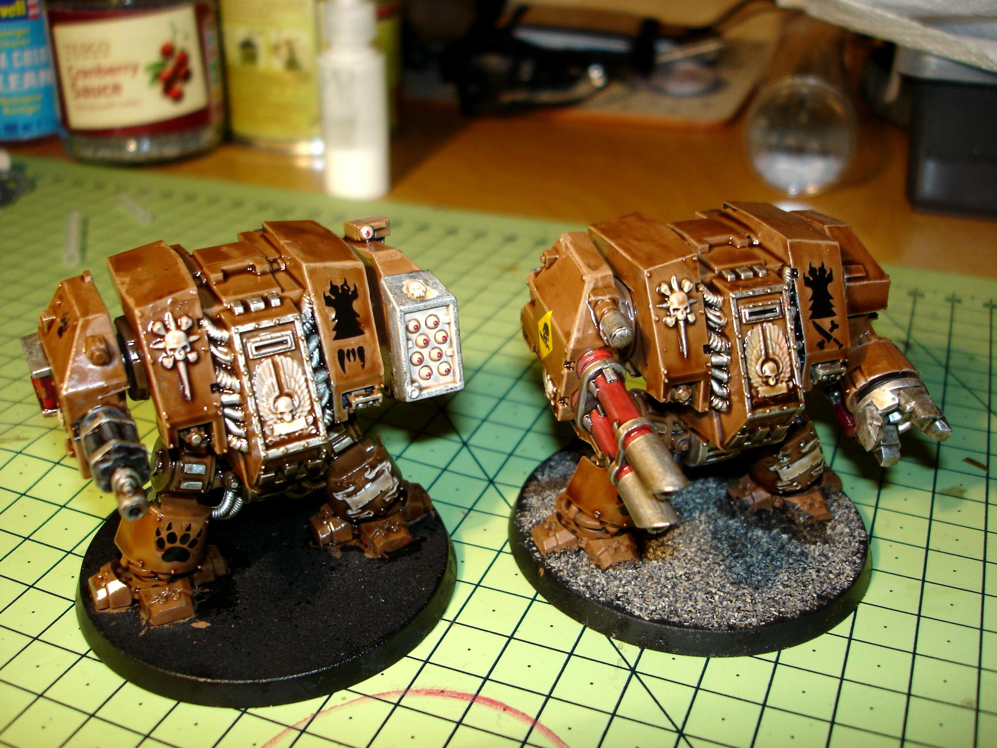 A Pair of Bear Claw Dreadnoughts
