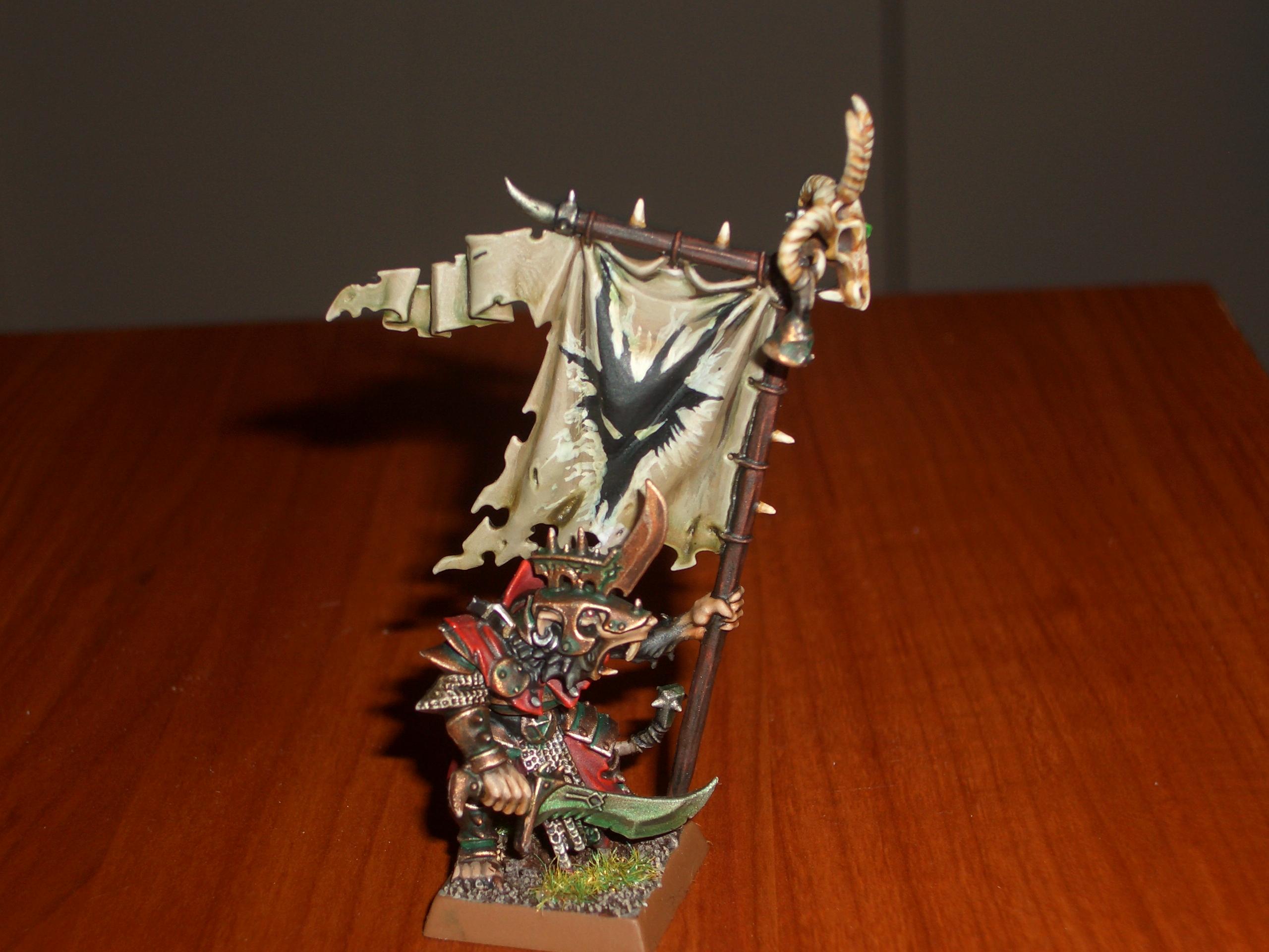 Banner, Battle Standard, Cheiftan, Skaven