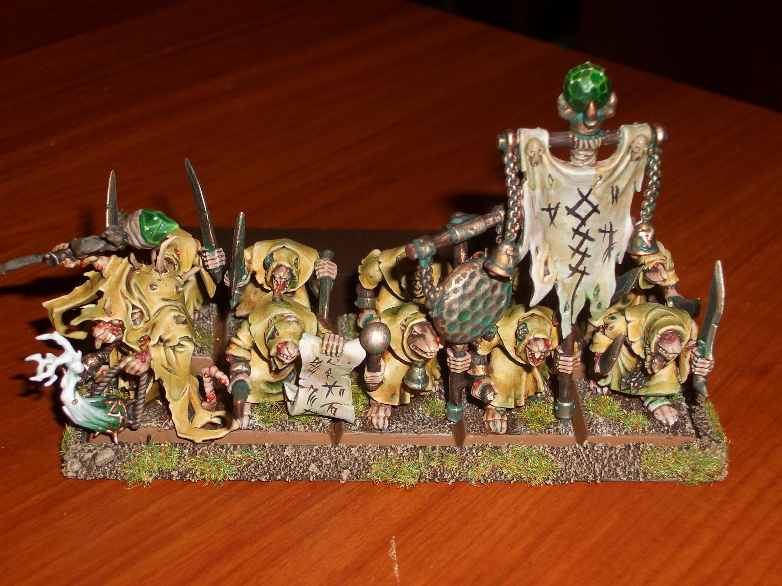 Plague Monks, Skaven, Warhammer Fantasy, Wfb
