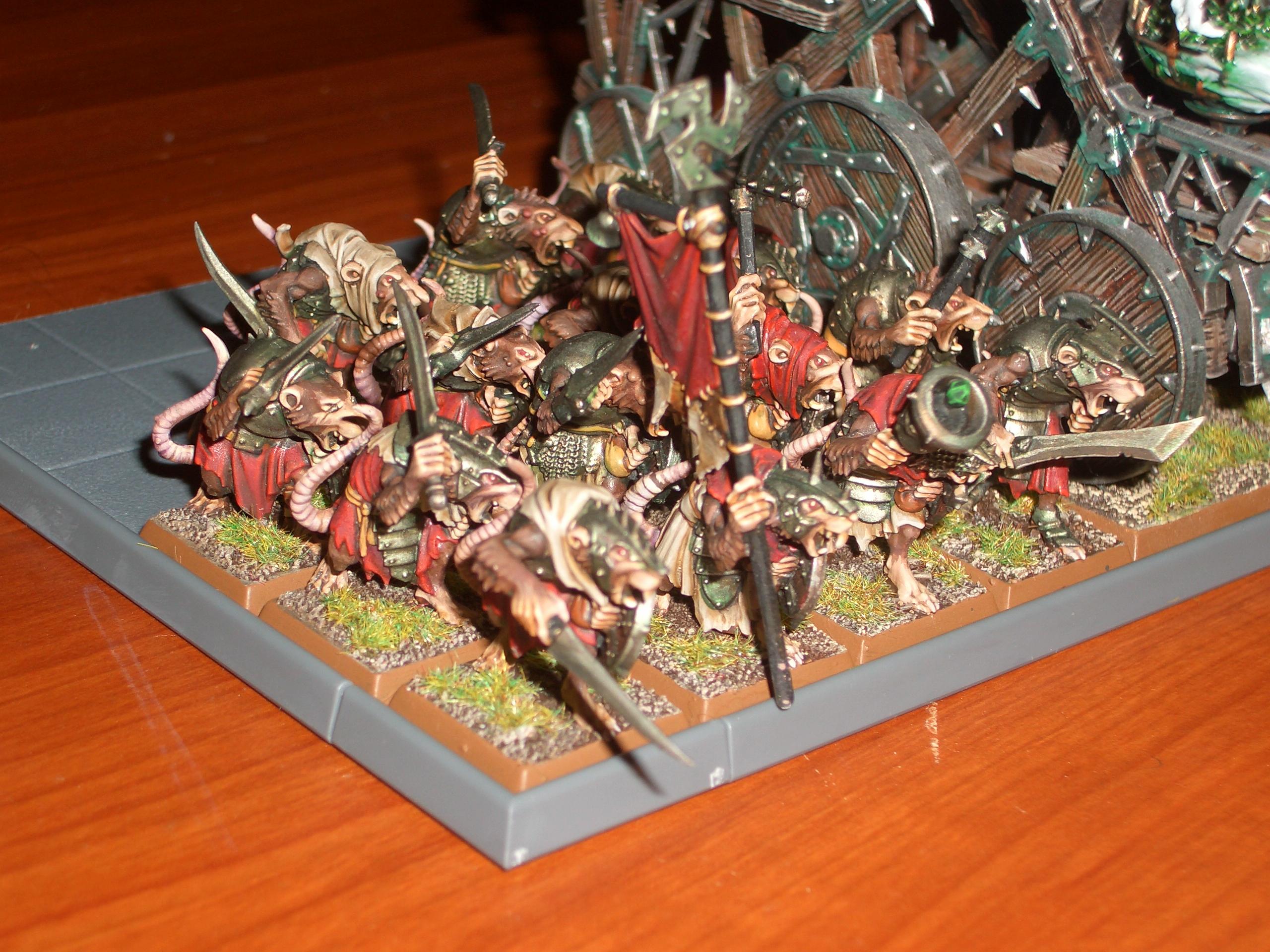 Clanrats, Skaven, Close up of Clanrats