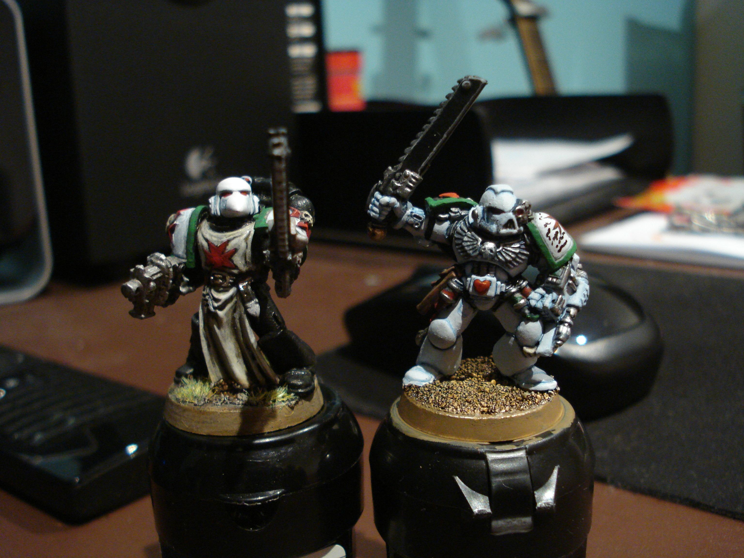 Apothecary, Dark Angels, Space Marines, Warhamer 40k