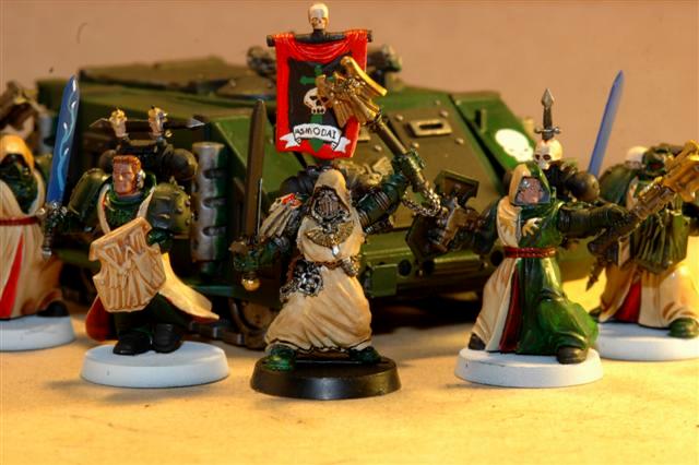 Asmodai, Company Veterans, Dark Angels, Interrogator-chaplain, Rhino