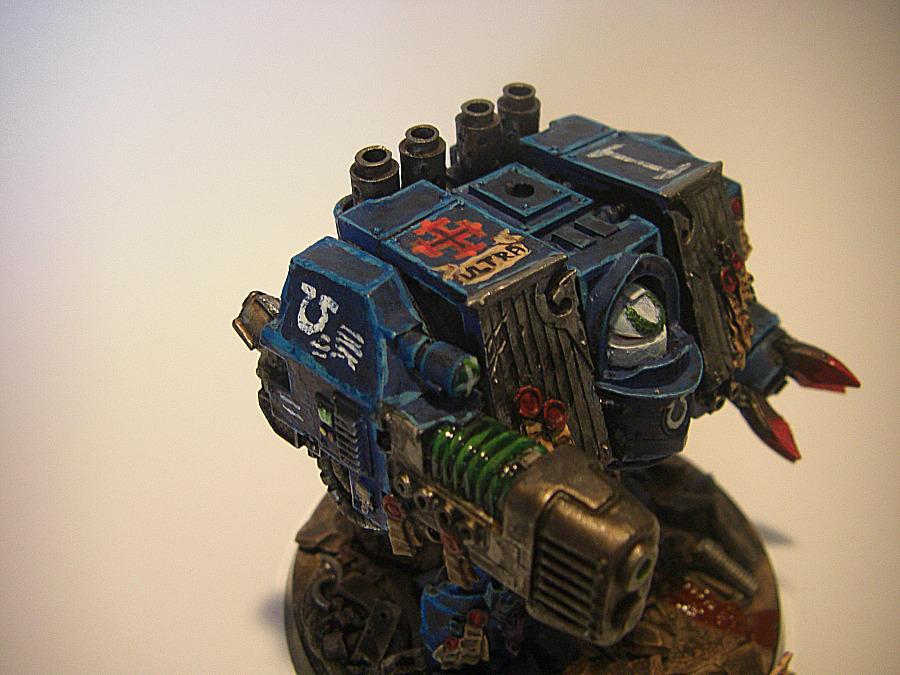 Dreadnought, Forge World, Space Marines, Ultramarines, Venerable, Warhammer 40,000