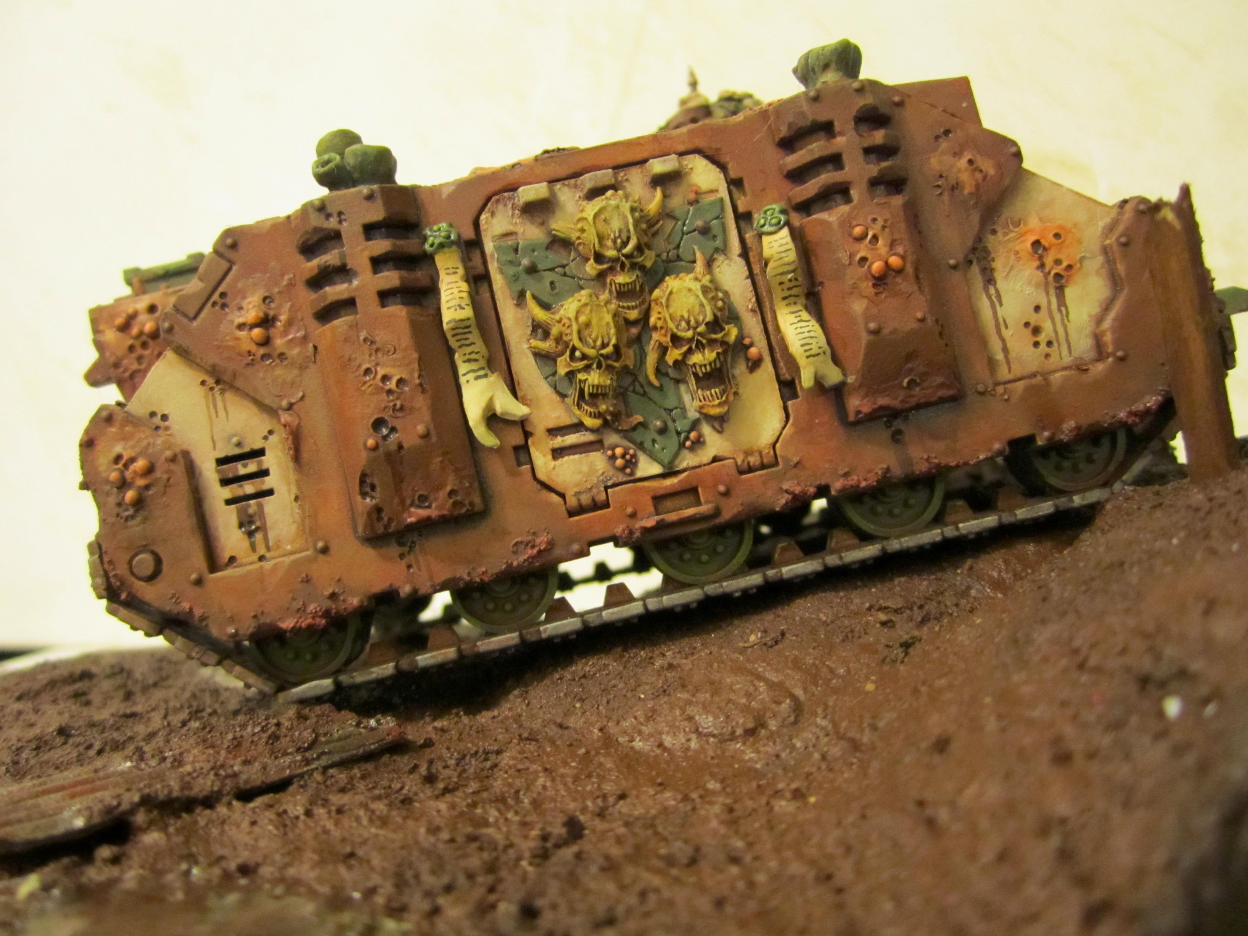 Chaos Space Marines, Conversion, Death Guard, Nurgle, Plague Marines, Warhammer 40,000