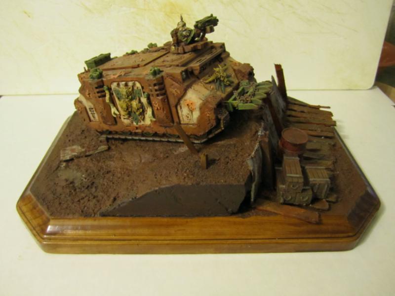 Chaos Space Marines, Conversion, Death Guard, Diorama, Nurgle, Plague ...