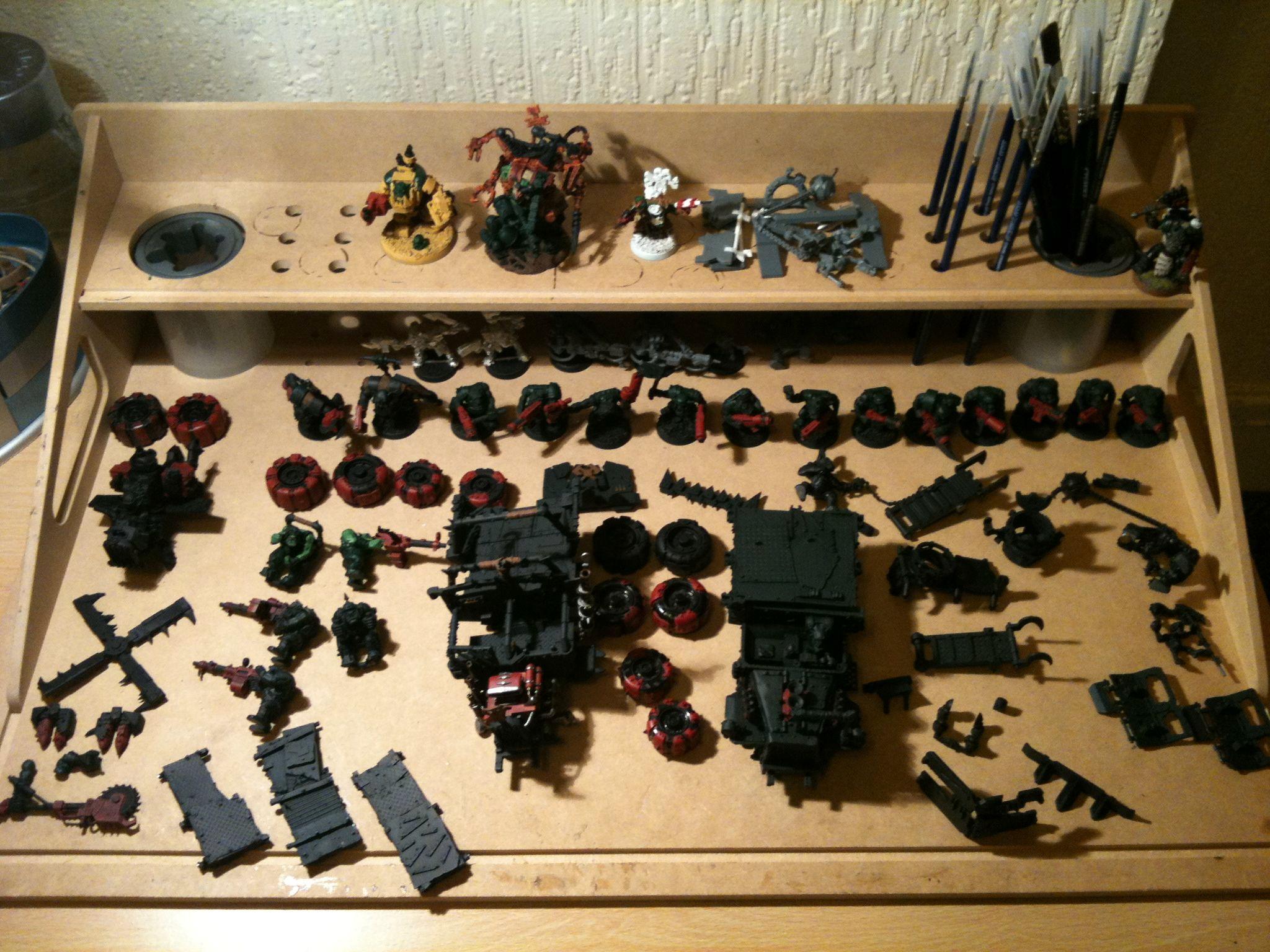 Da Dark Angelz, Group, Orks, Work In Progress