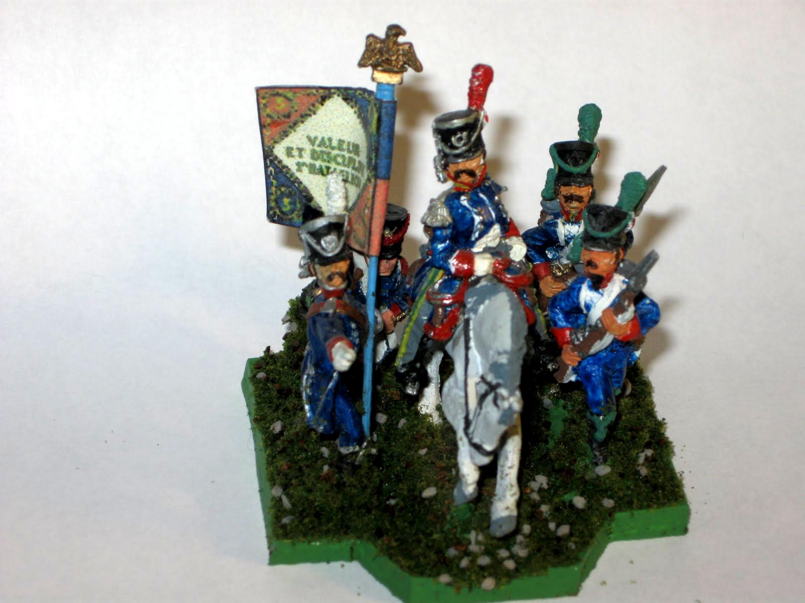 28mm, Napoleonics, 5th Light Battalion command