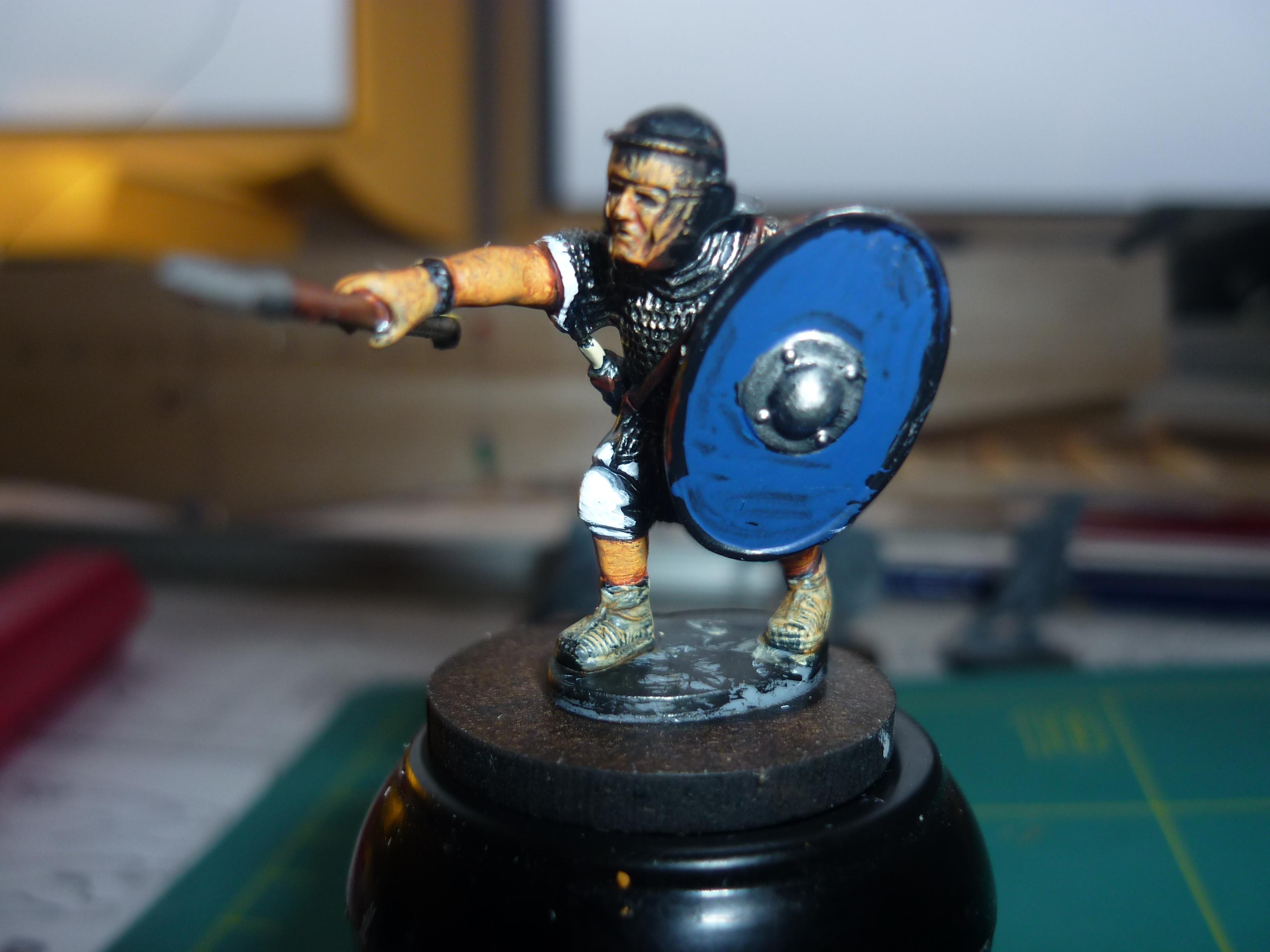 Close up of W.I.P