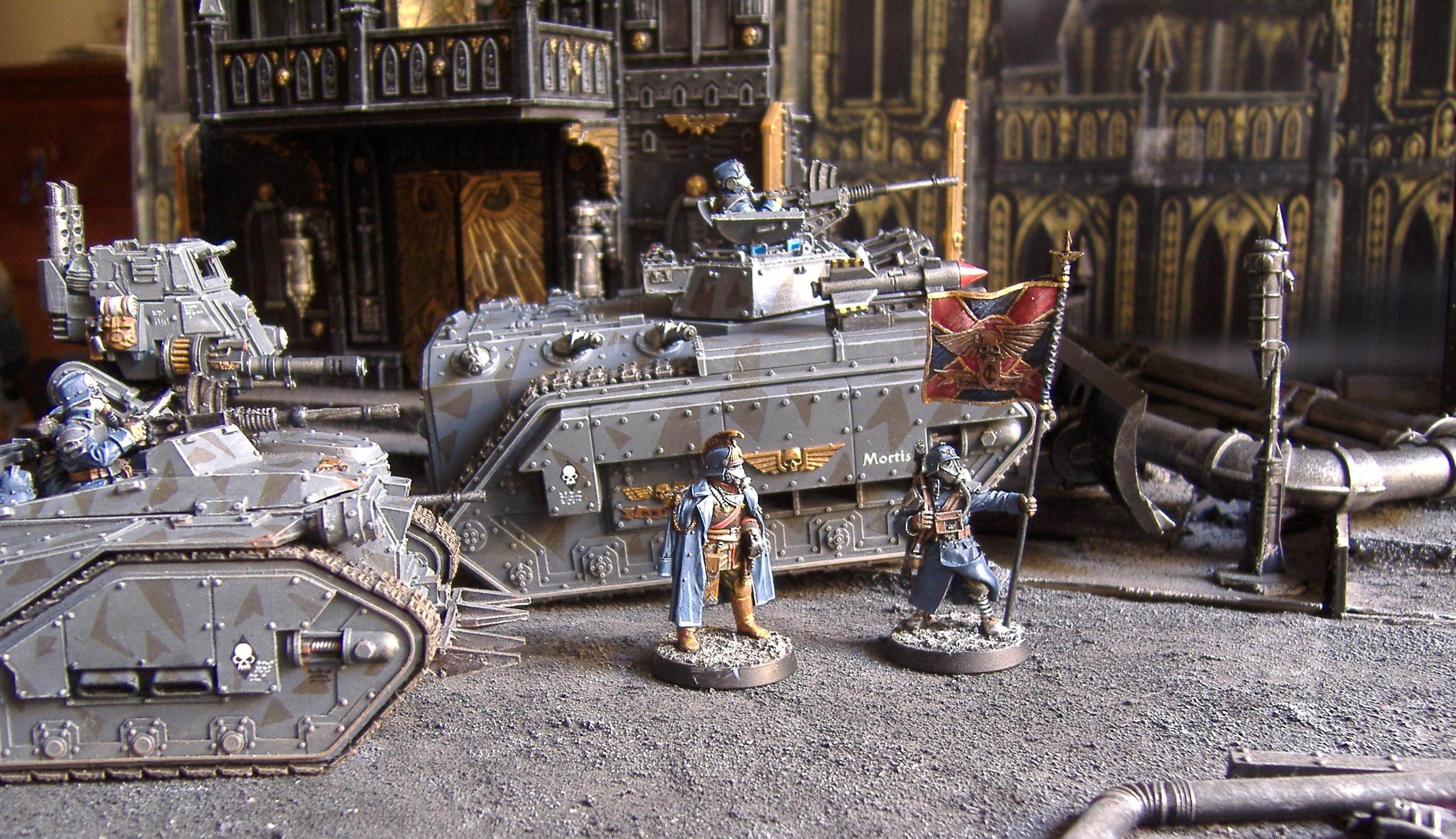 Death, Death Korps of Krieg, Forge World, Guard, Imperial, Imperial Guard, Korps, Leman Russ, Sentinel, Tank, Terrain, Terrains