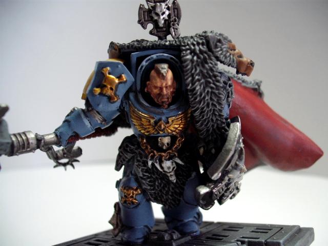 Space Marines, Terminator Armor, Wolf Lord