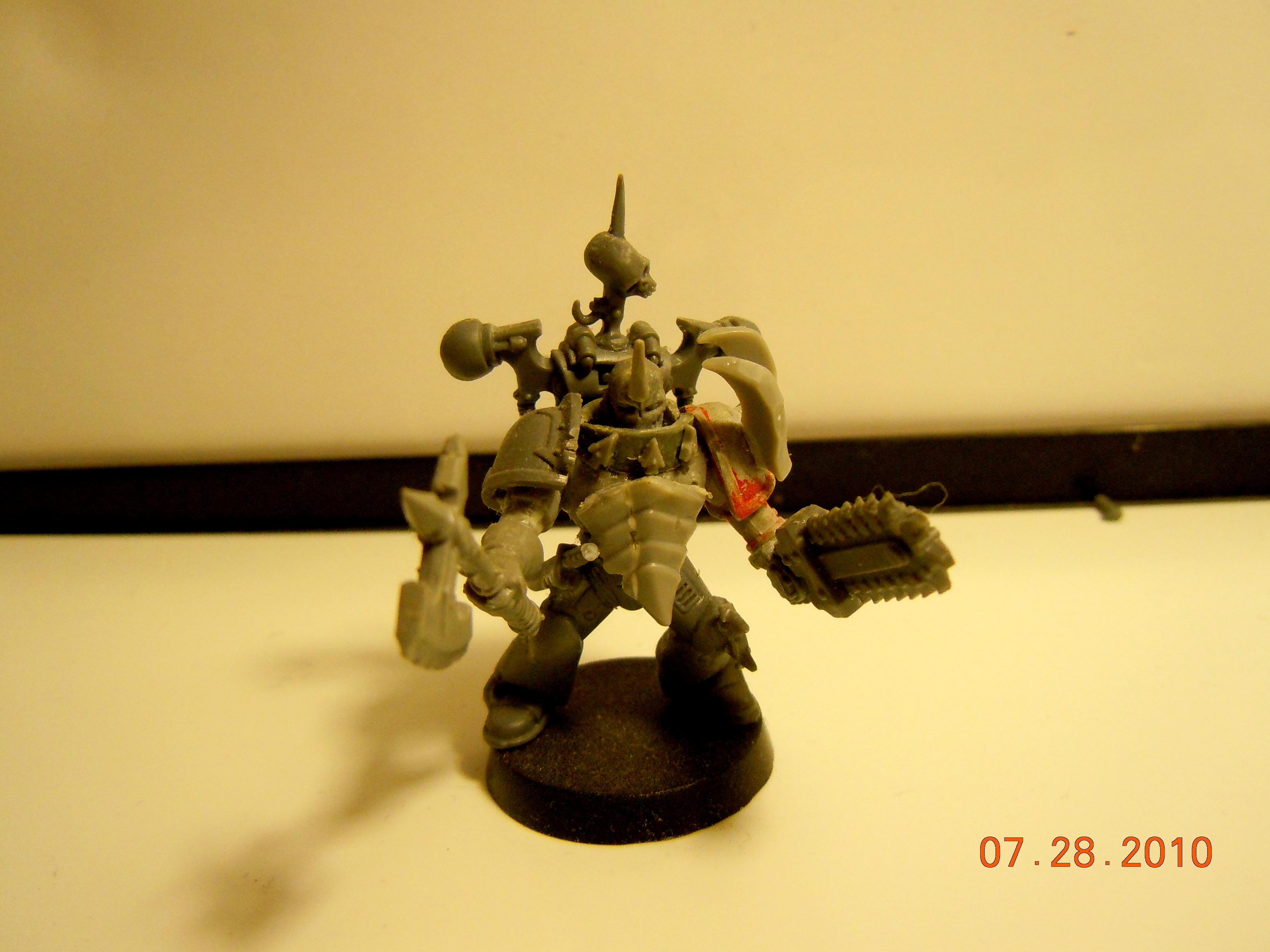 Chaos, Kitbash, Space, Space Marines, Work In Progress