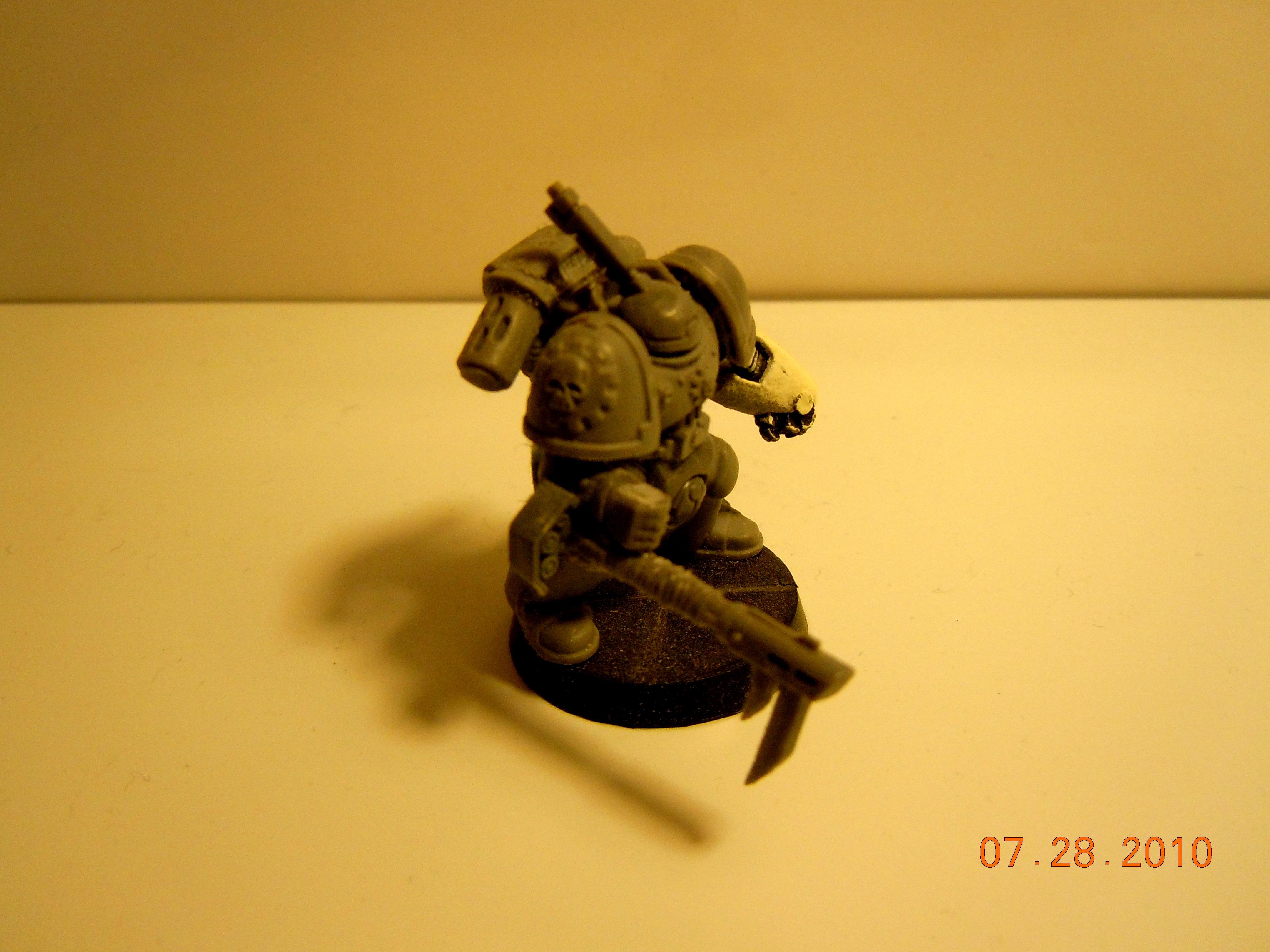 Kitbashed, Mechanicus, Space, Space Marines, Tech, Techmarine, Work In Progress