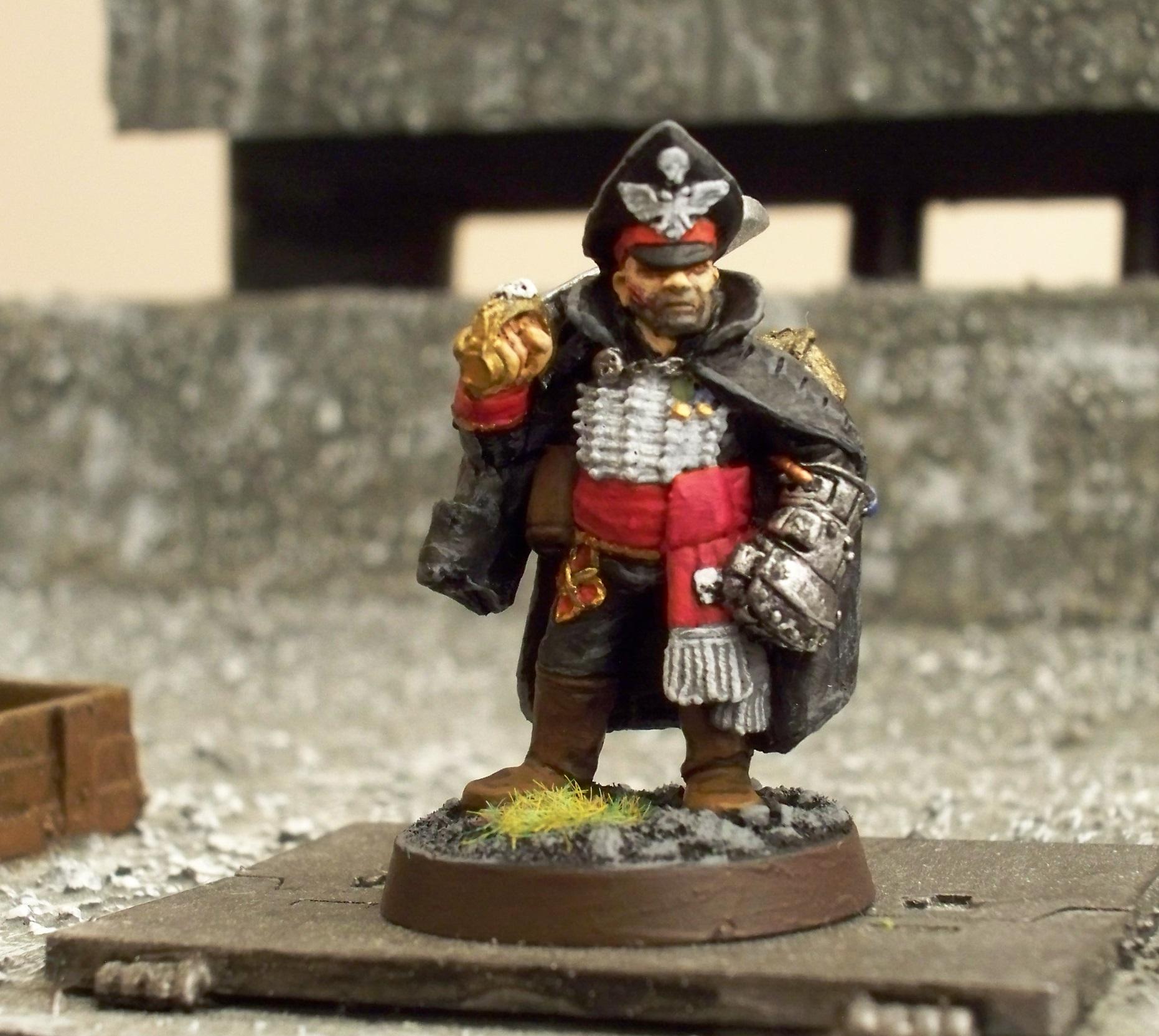 Commissar, Imperial Guard, Infantry, Power Fist