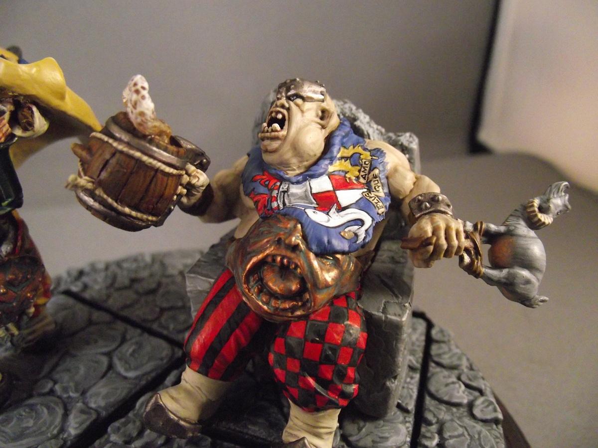 Diorama, Ogres, Skaven