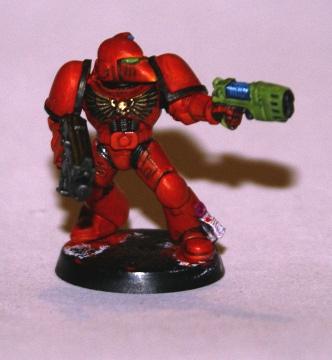 Beakies, Blood Angels, Red, Space Marines