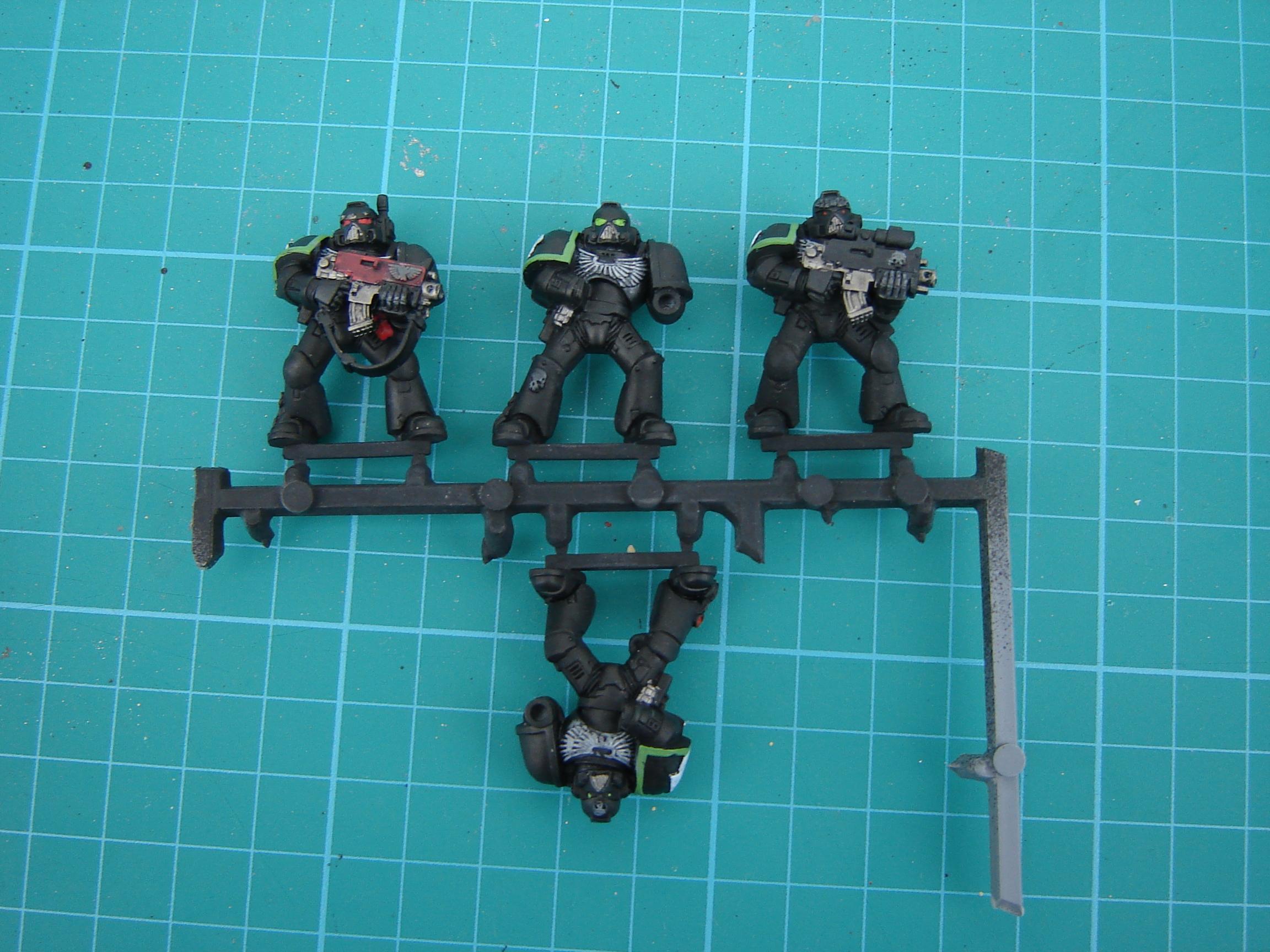 Tactical Squad - Different colour eyes and guns