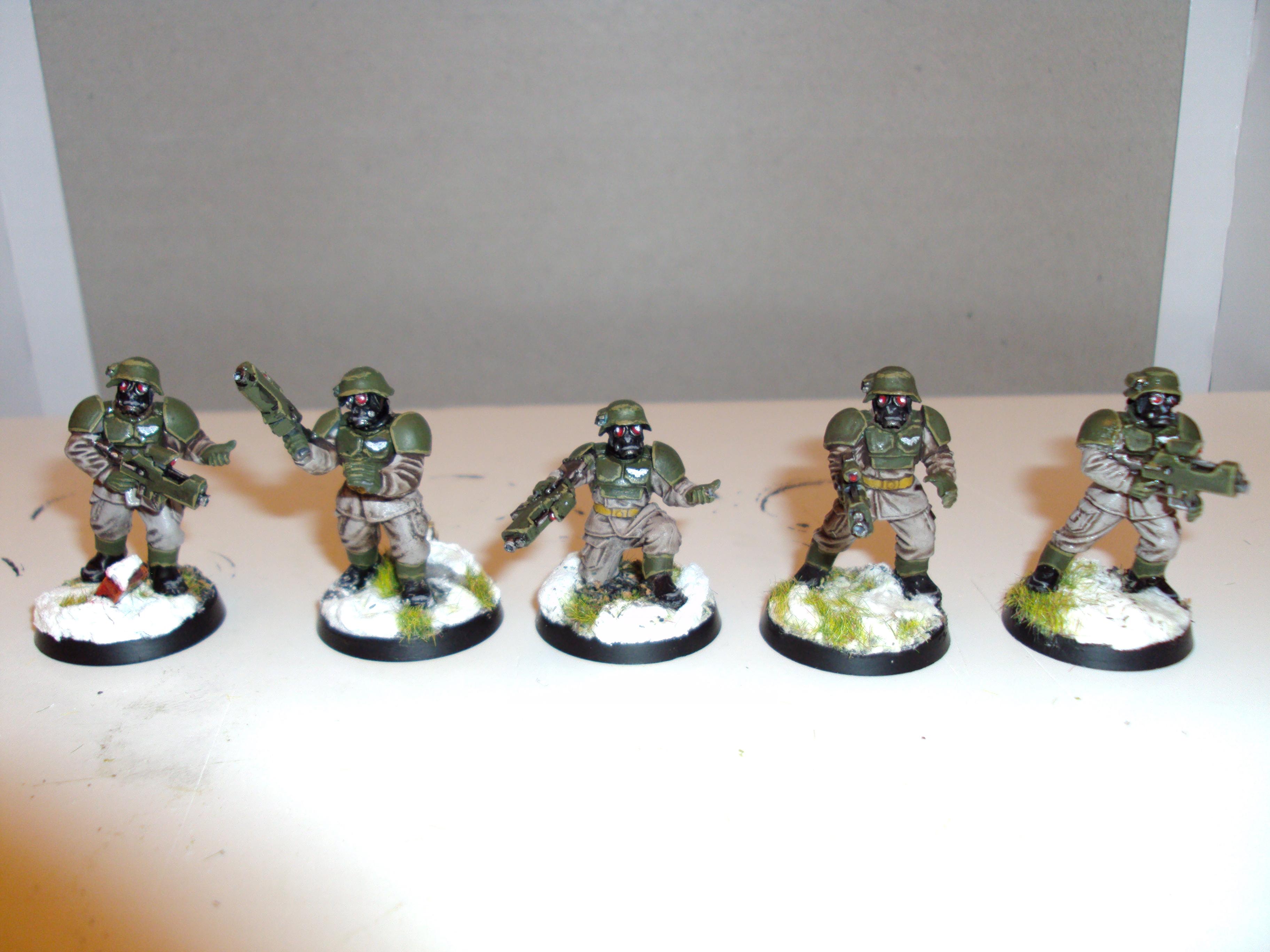 Check out the active reloading guy 2nd from left!