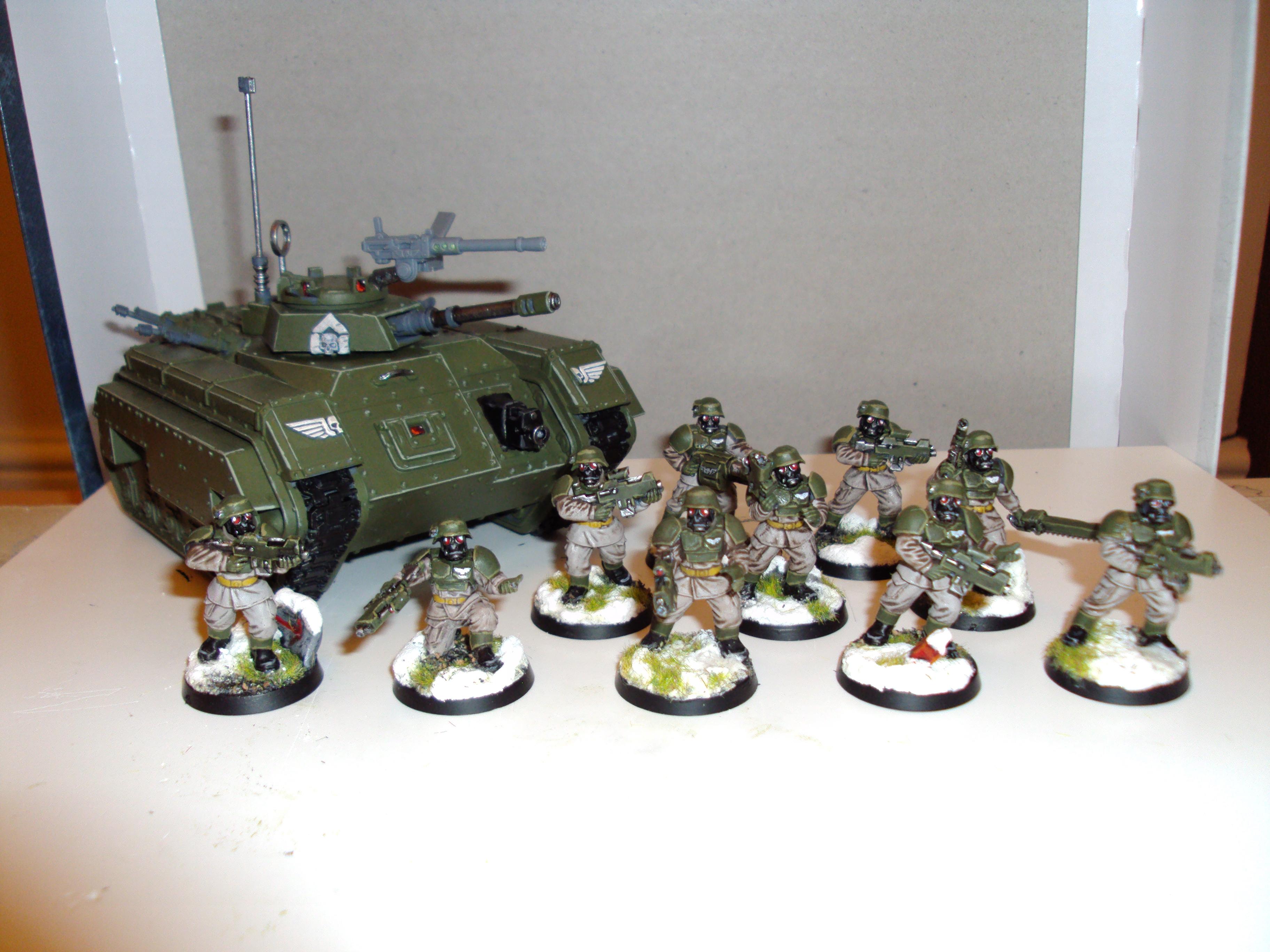 Cadians, Imperial Guard, Pig Iron, Warhammer 40,000